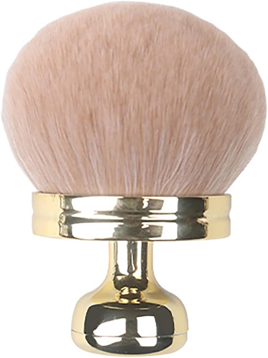 Extra Large Body Self Tanner Makeup Brush, 3 Inch Wide-headed Self Tanning Kabuki Blend Brush for Powder, Blusher, Foundation, Bronzer, Self Tan Face, Body, Leg and Back Applicator (Gold) - Image 1