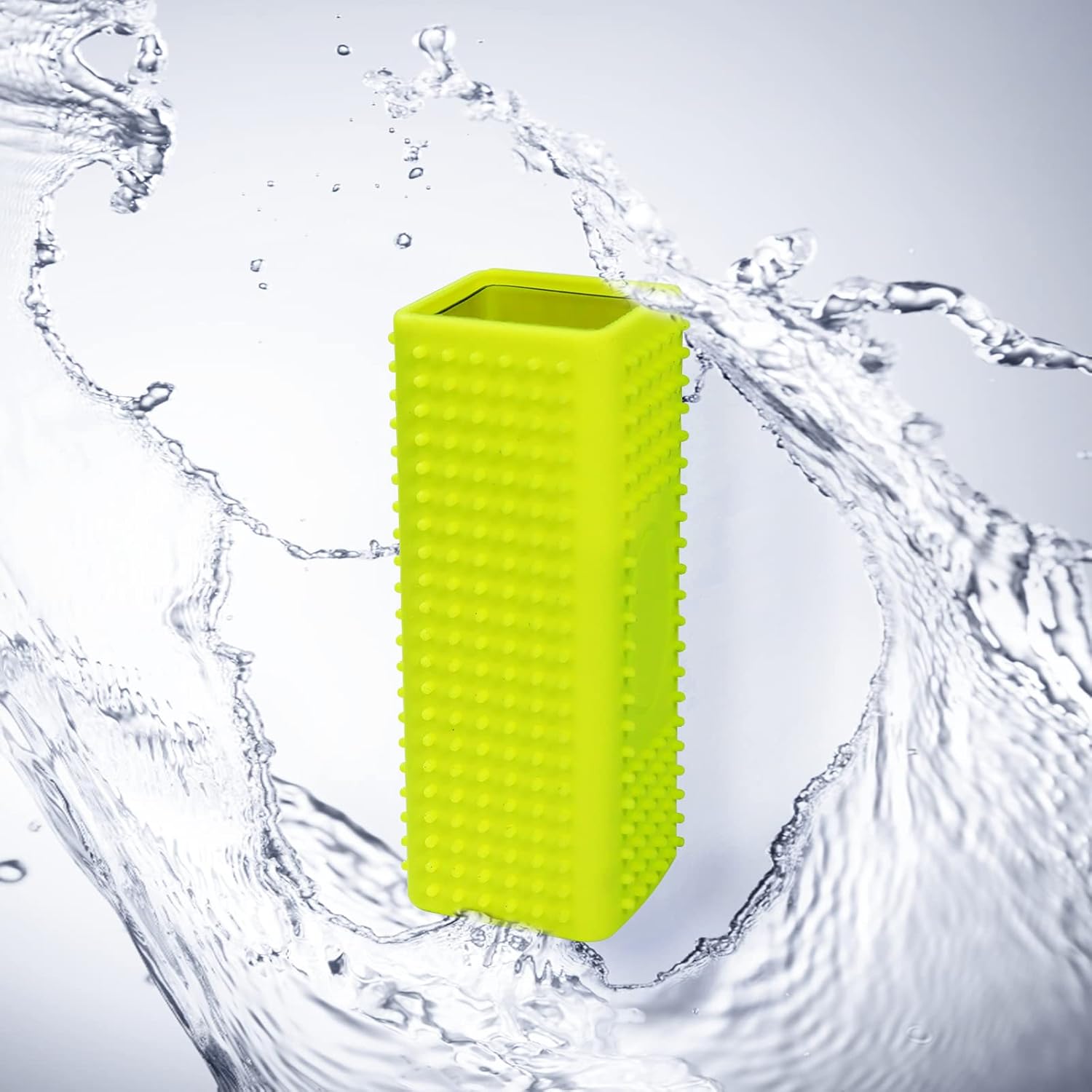 2 PCS Silicone Pet Hair Remover, Reusable Rubber Pet Hair Block Roller Cleaner for Carpet, Couch, Furniture, Car Seats (Orange, Yellow) - Image 4