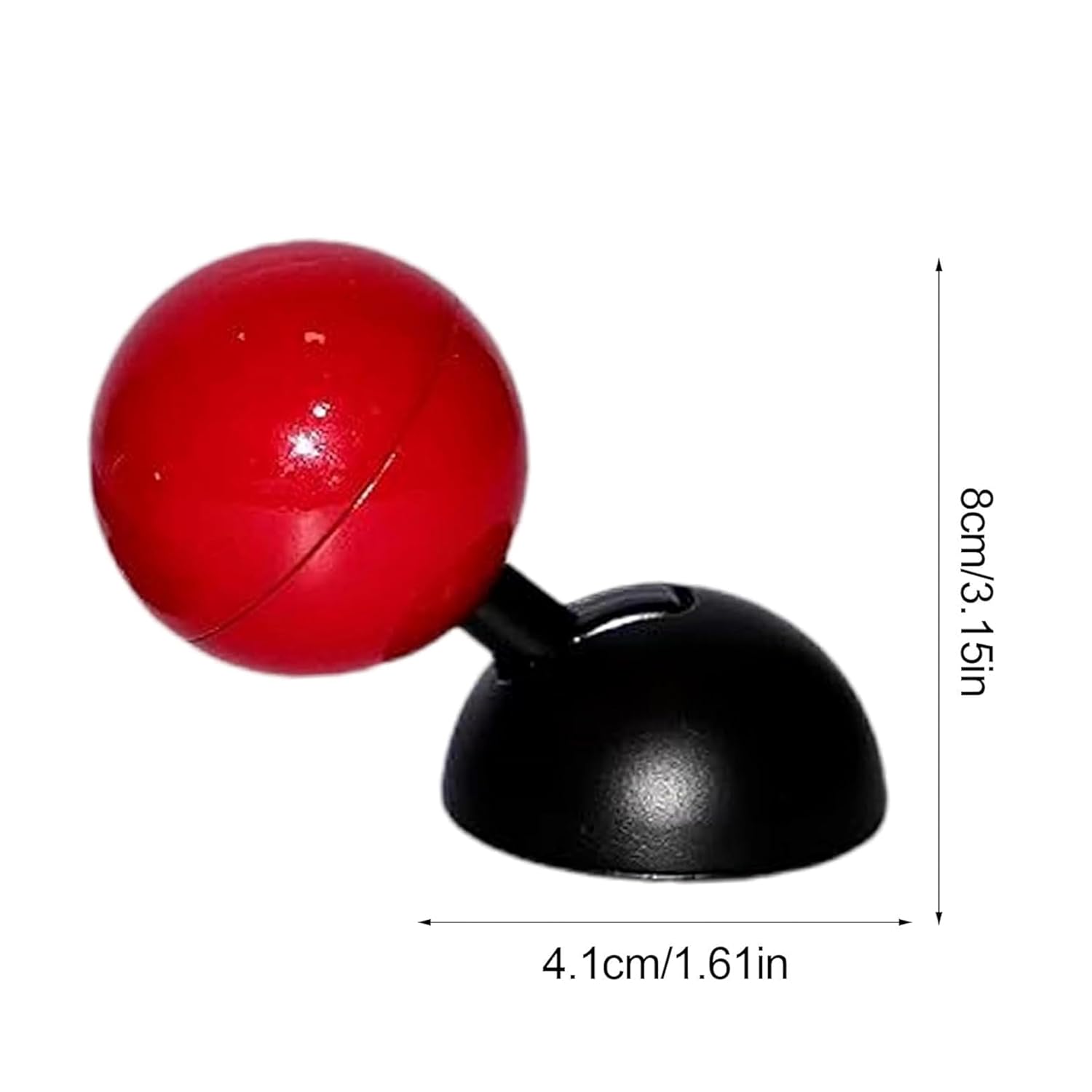 Car Push Start Button Cover, Engine Start/Stop Joystick Ball, Universal Starter Decorative Accessories (Red) - Image 2