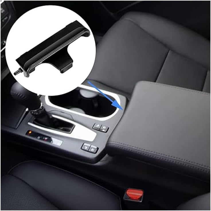 Car Center Console Armrest Lid Latch,Center Console Armrest Lid Latch for 2013-2018 Acura RDX Lock Knob with Stainless Steel Spring,83417-TX4-A01 Armrest Lid Latch Lock Replacement - Image 7