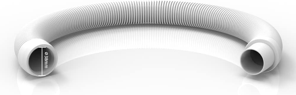 Vacuum Hose/Replacement Pool Hose -1.5” 8 Hoses for Pool,Spa White - - Image 3