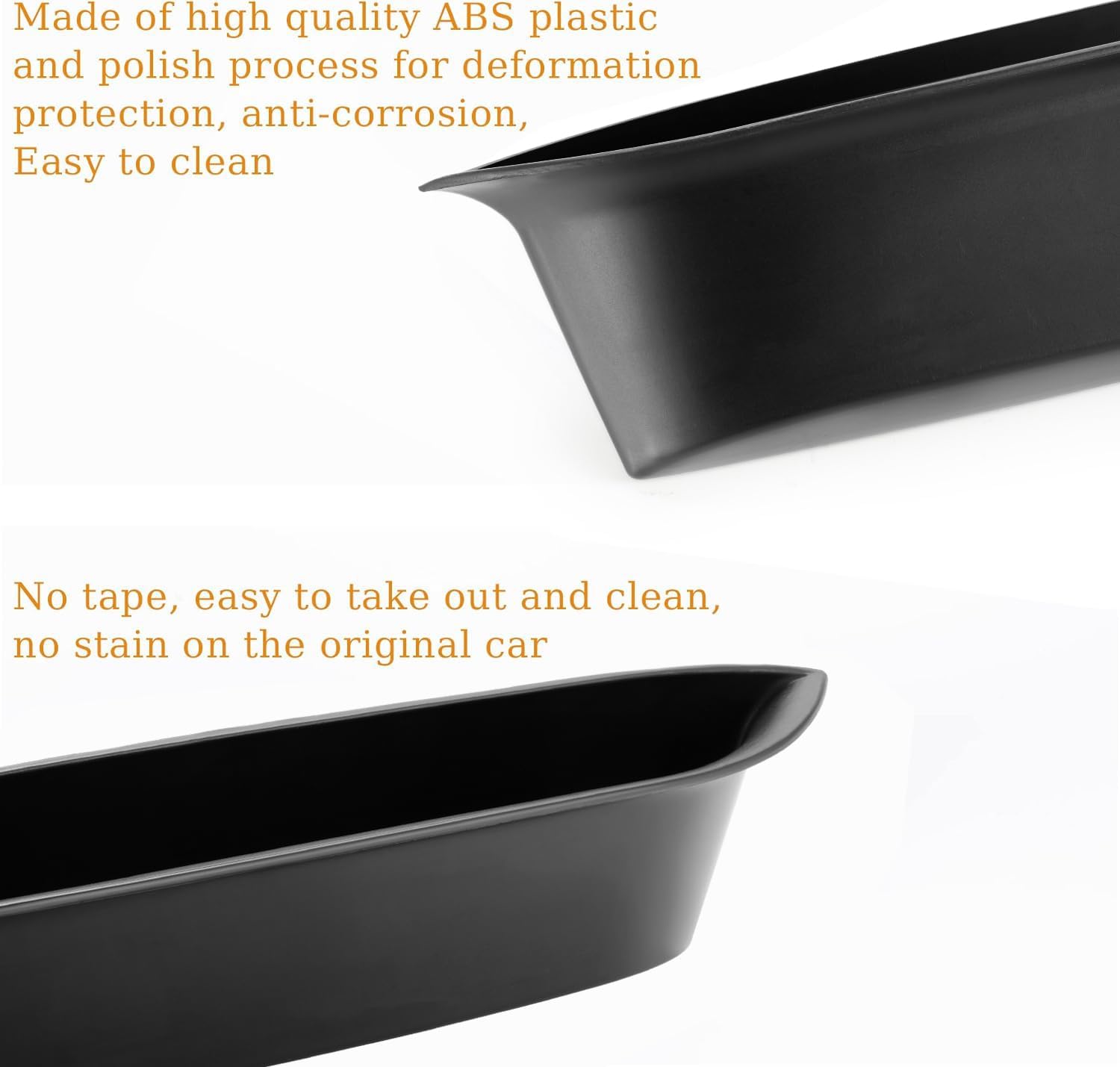 Passenger Storage Tray Organizer Grab Handle Box Compatible with 2011-2017 Jeep Wrangler JK JKU, Accessories, Car Interior Black - - Image 3