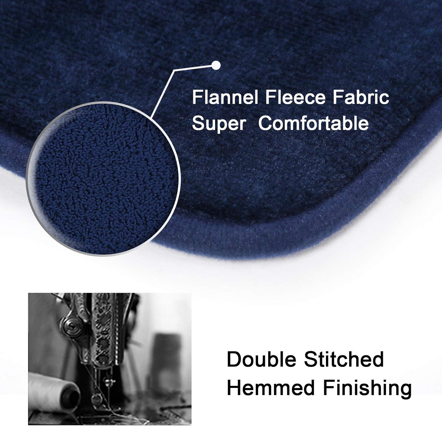 Bath Mat Memory Foam Set Bathroom Rug Flannel Velvety Luxury Extra Soft and Absorbent Non Slip Rugs for Bathroom/Bedroom Washable(2 Pack- 20