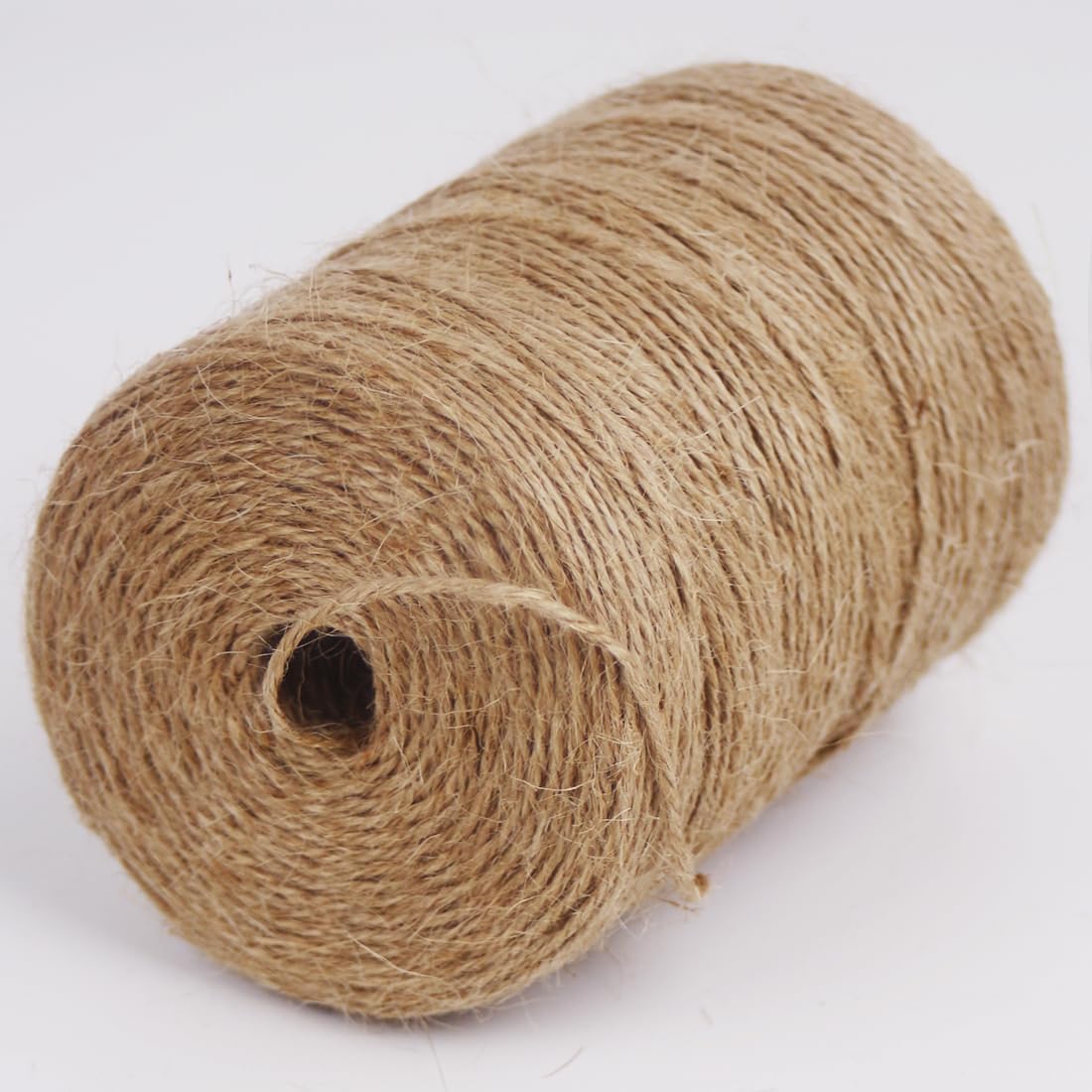 2Pack 2mm Natural Jute Twine String 1600 Feet Long for Crafting Gardening Gift Wrapping Macrame DIY Home Decor (Brown-800Feet/Roll) ( * 800 ) / Pc 2 Pcs - Image 7