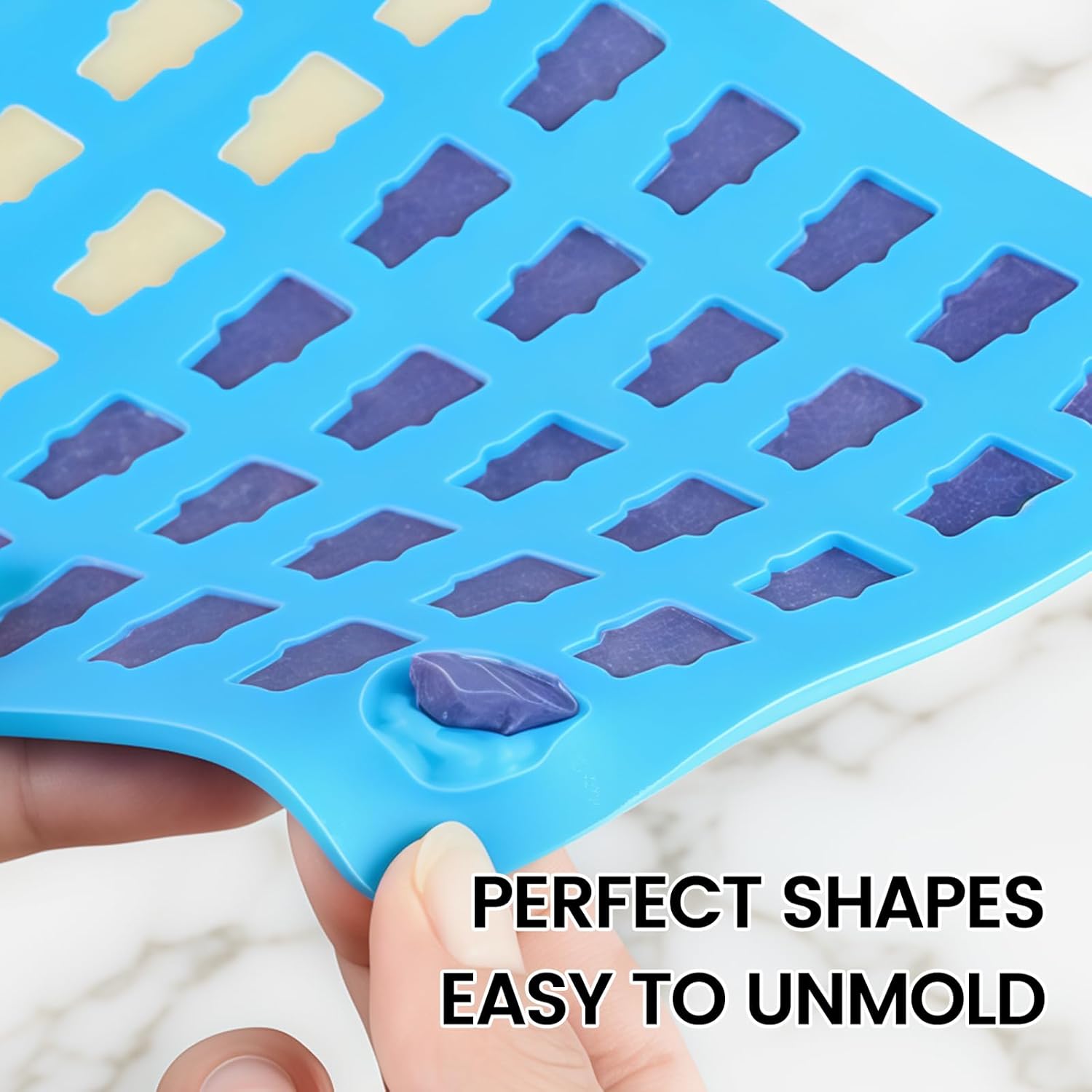 Gummy Molds Bear Candy Silicone - Mini Size Chocolate with 2 Droppers Nonstick Food Grade Pack of 4 (1ml) - Image 7