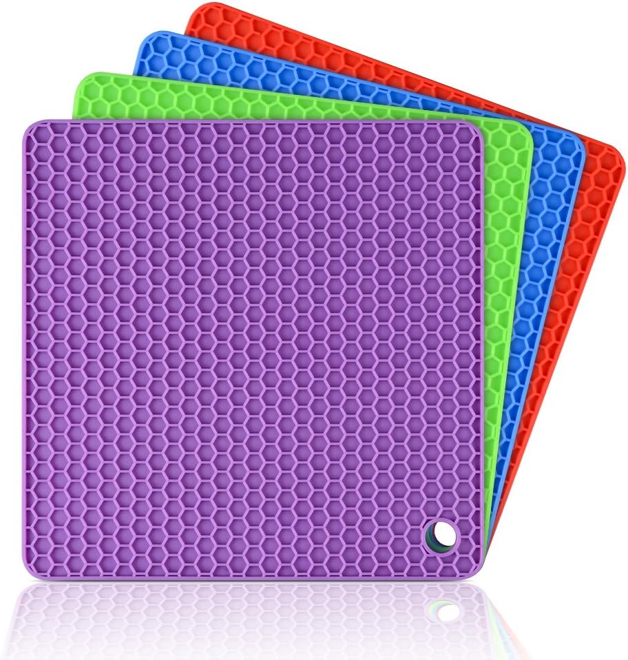 Square Silicone Trivet Mat - - Image 2