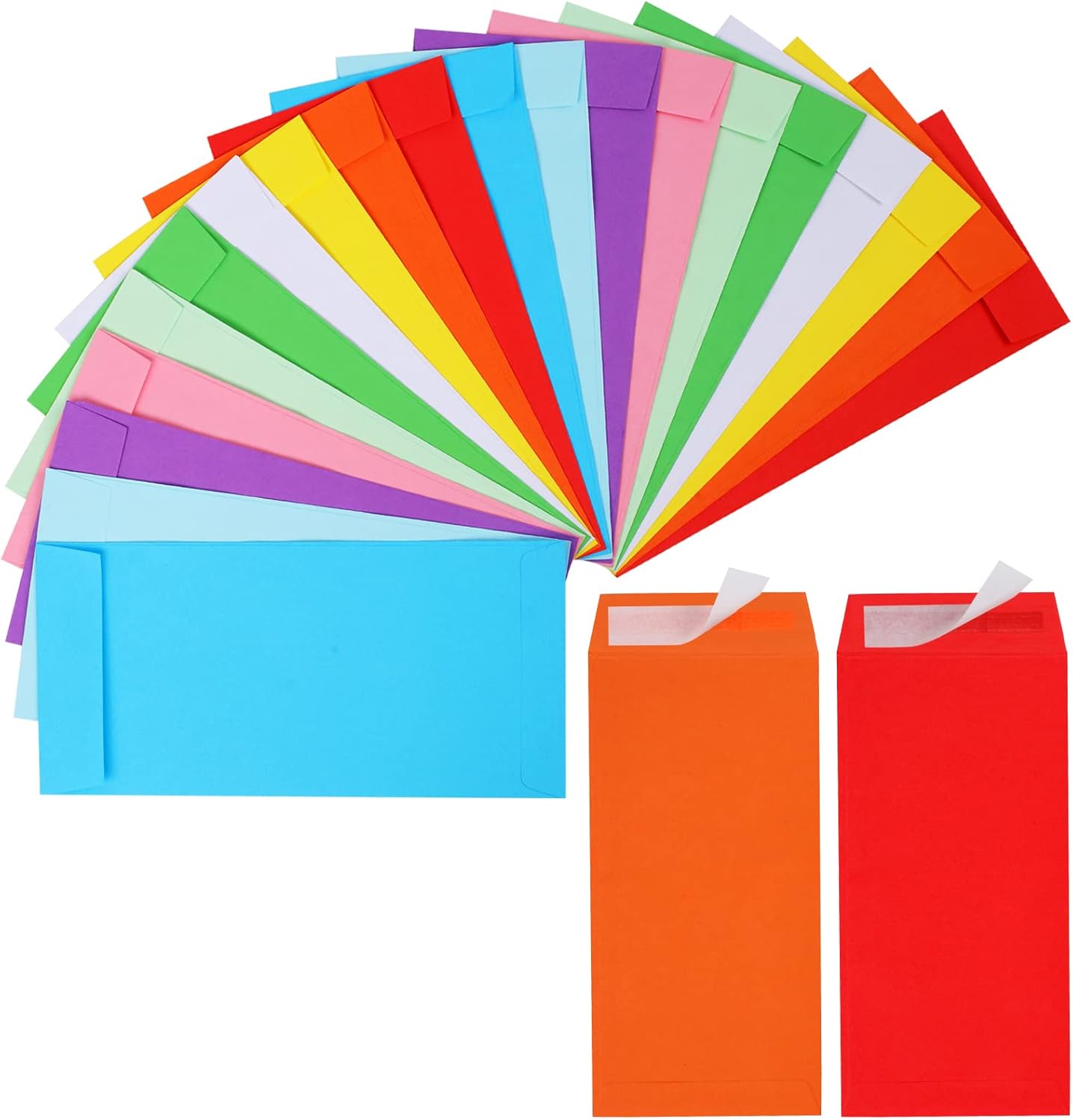 Cash Envelopes -120 Money Saving Challenge, 3.2x6.6inch for Budgeting, Coins, Checks, Gift Cards & Tickets - 3.2x6.6in - Image 1