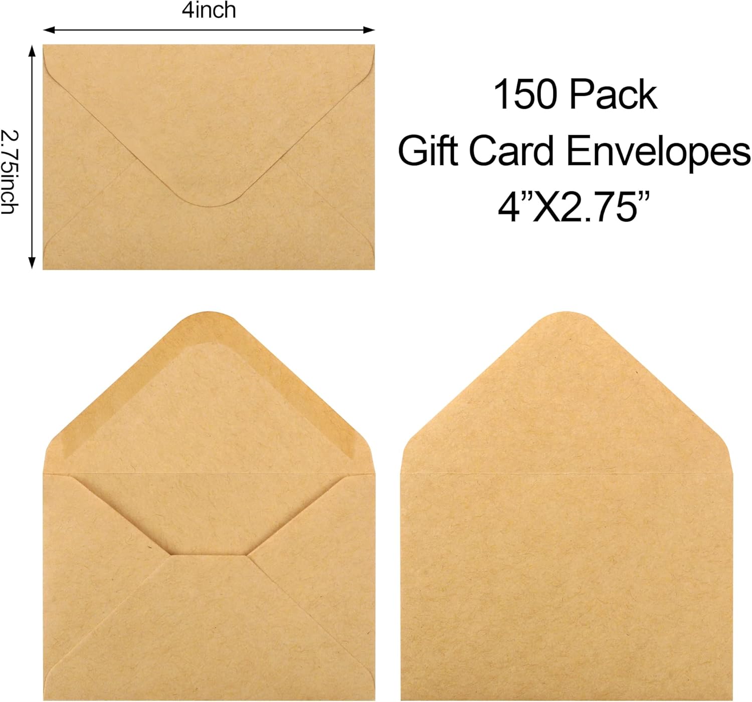150 Pack Gift Card Envelopes, 4