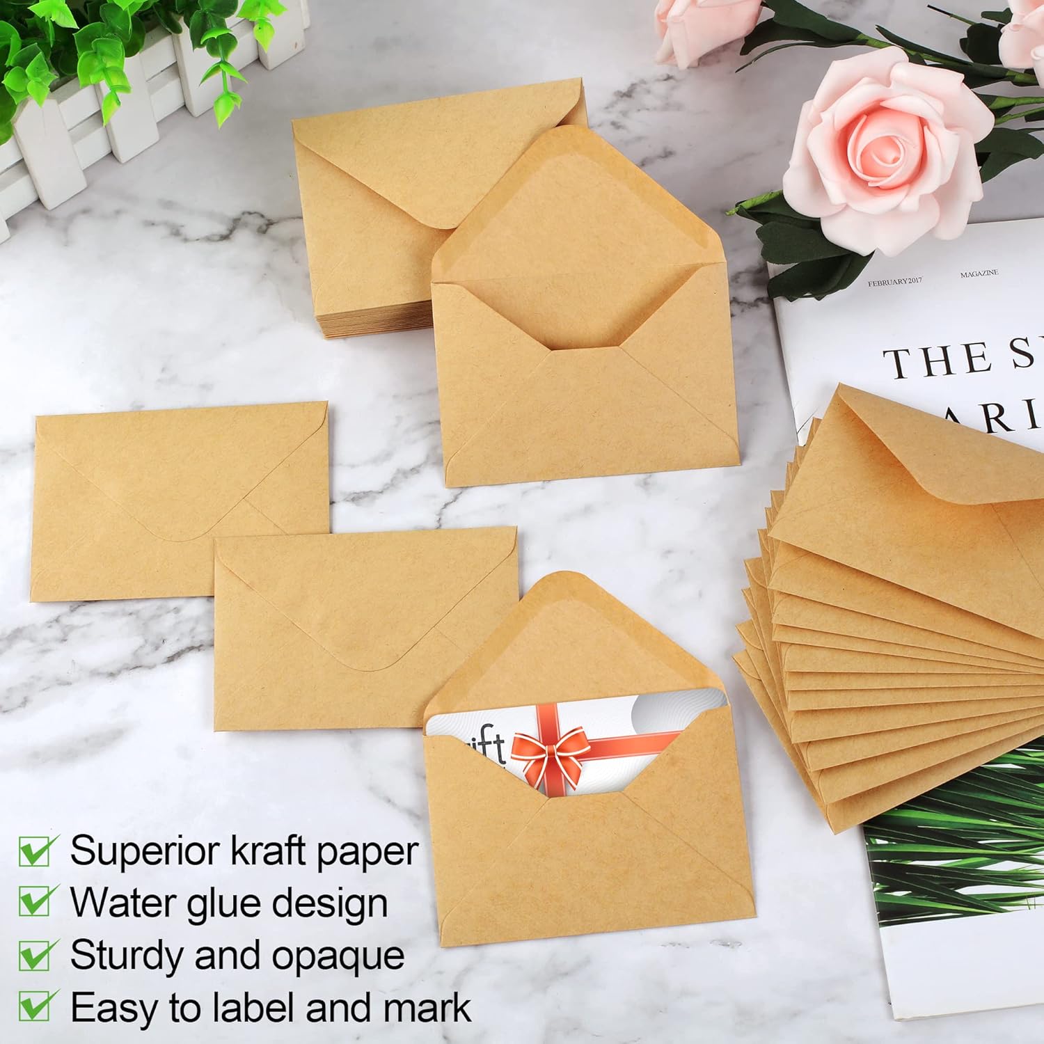 150 Pack Gift Card Envelopes, 4