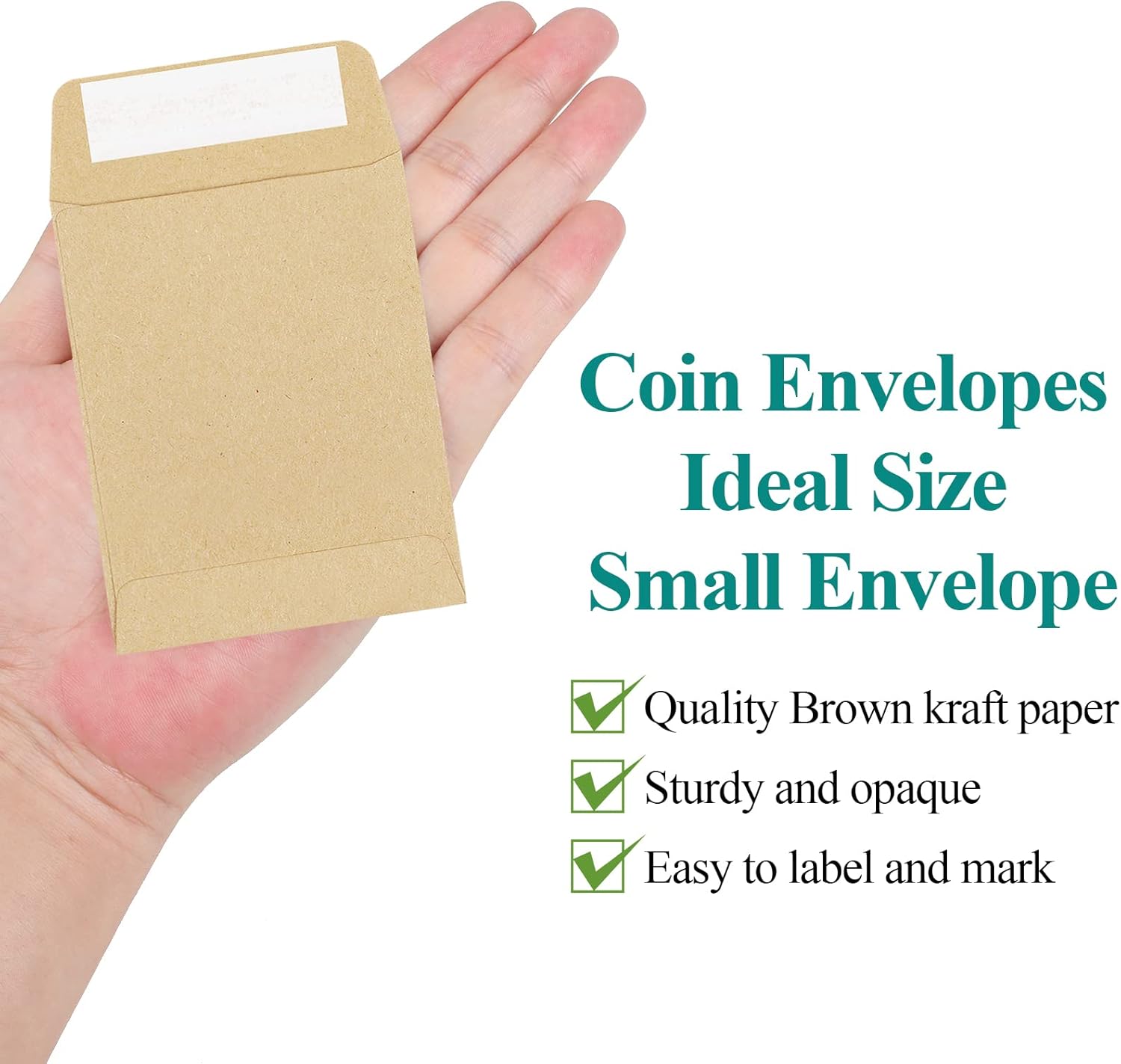 180 Pack Coin Envelopes 2.35