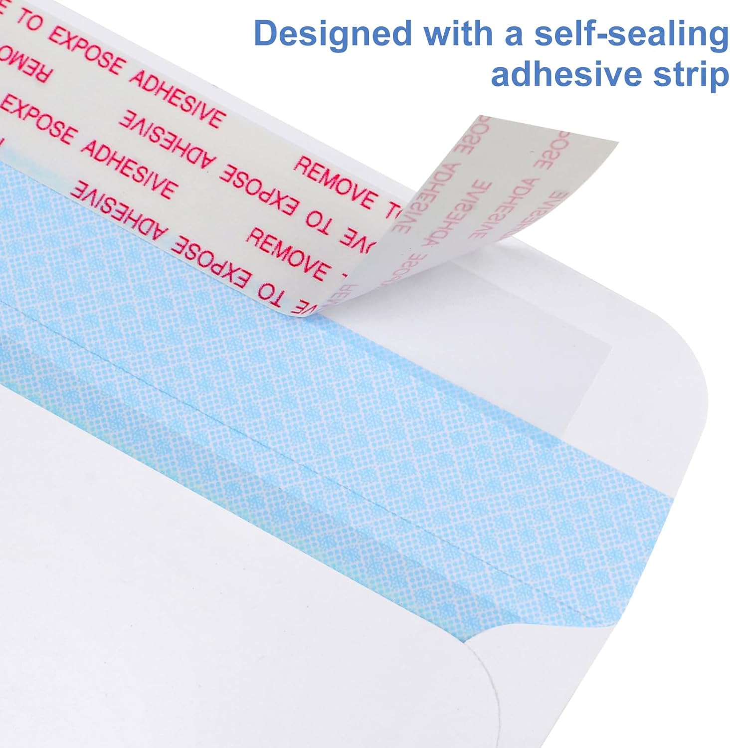 #10 Window Envelopes 72P, Double Self Seal for Invoices, Statements and Business Checks, Size 4-1/8 x 9-1/2 Inches (White) - - Image 3