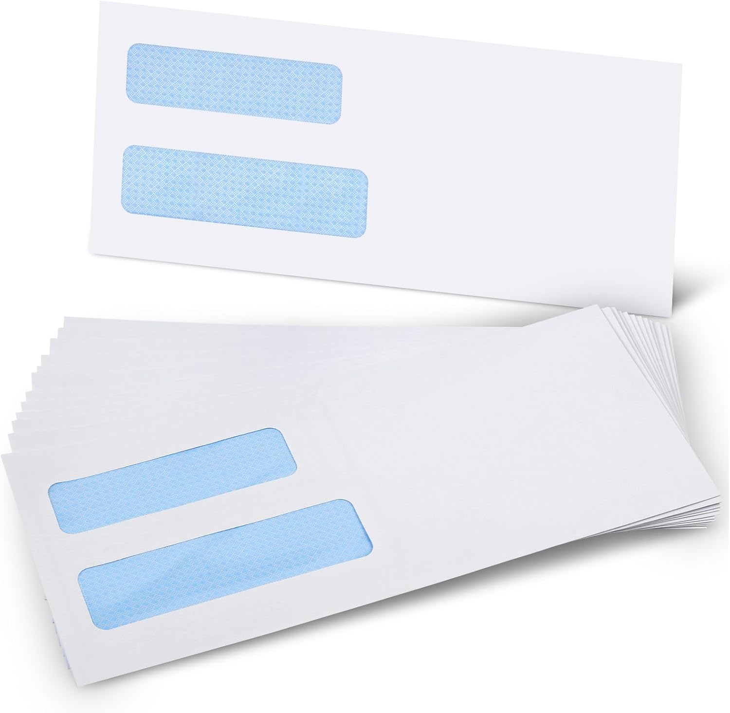 #10 Window Envelopes 72P, Double Self Seal for Invoices, Statements and Business Checks, Size 4-1/8 x 9-1/2 Inches (White) - - Image 5