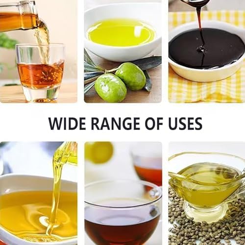 Oil Sprayer for Cooking- 200ml Glass Olive Mister, Spray Bottle, Kitchen Gadgets Accessories Air Fryer, Canola Spritzer, Widely Used Salad Making, Baking, Frying,BBQ Black - - Image 7