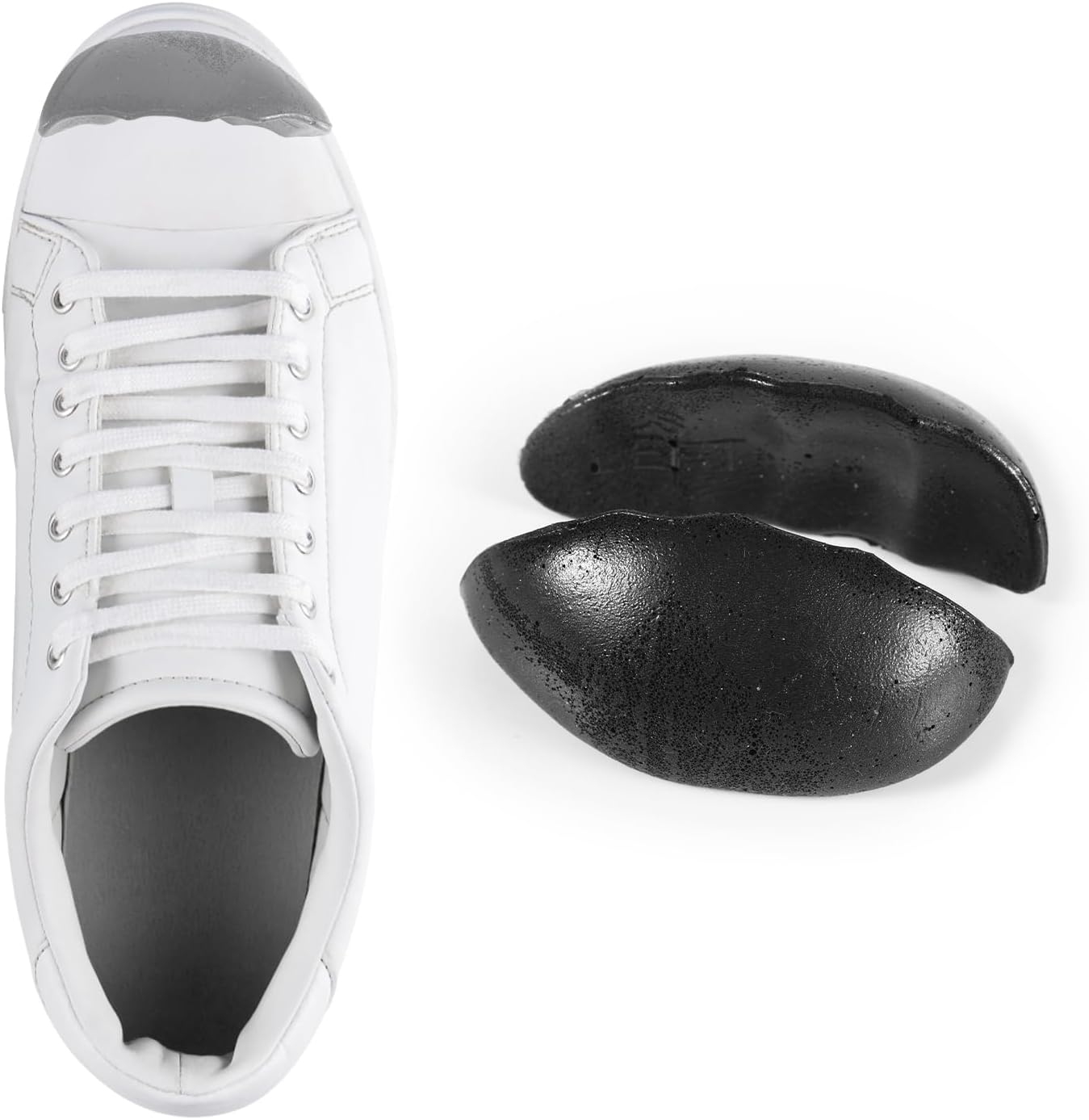 Shoe Filler for Too Big Shoes, Toe Insert to Make Boot Fit Tighter Fillers Cushion Inserts Loose Boots Men and Women (Size S, 2.36x0.39 Inch) - - Image 1