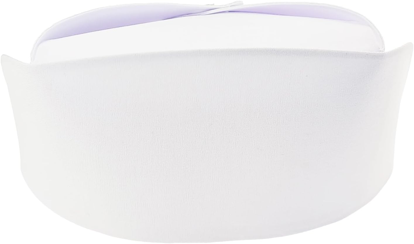 1/3/5/10 Pack White Nurse Hat Headband Cap Costume and 10 Pins - Image 5