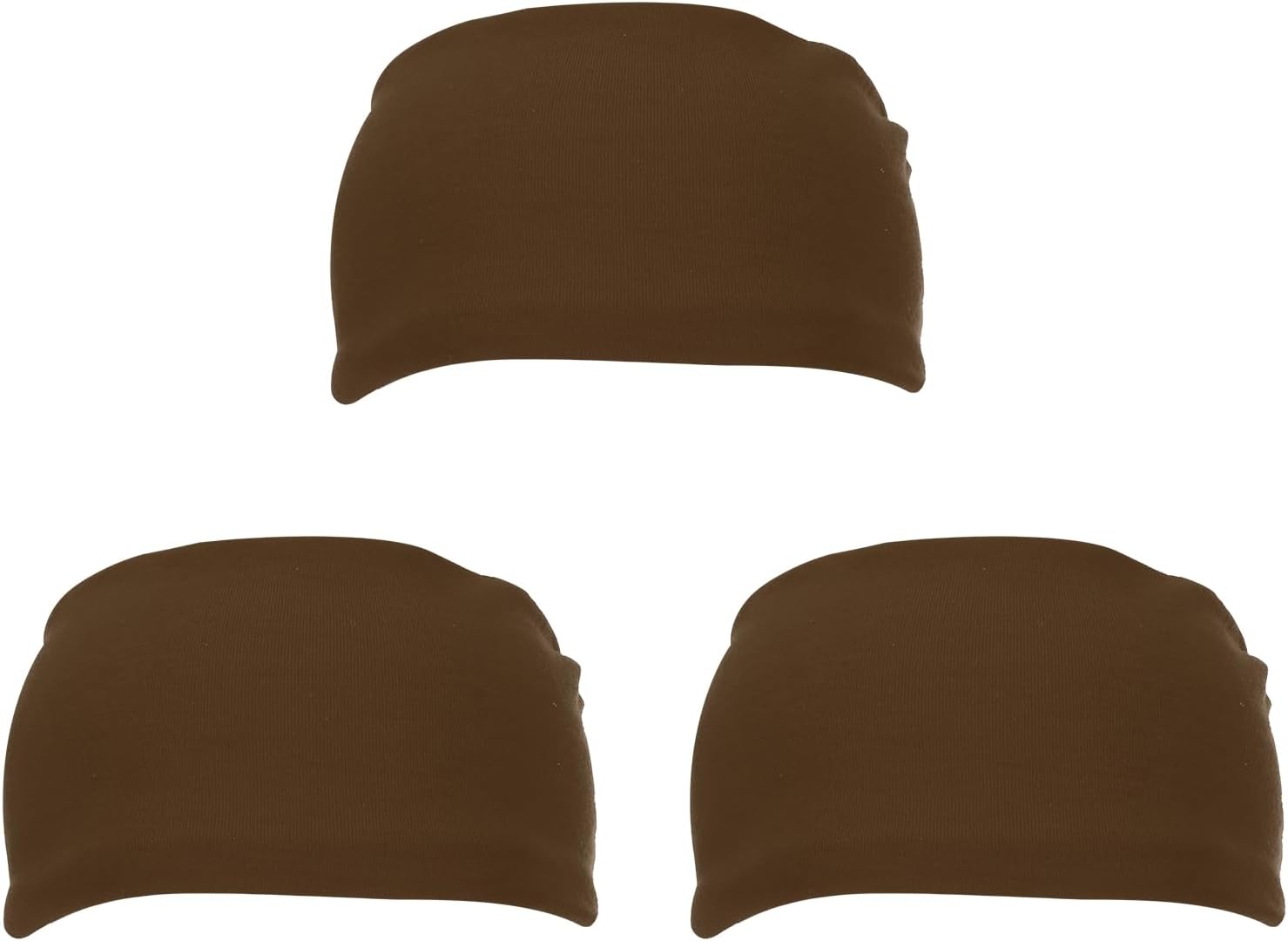 Sport Headbands for Men, Running Sweat Bands Absorbing Head Band Brown - - Image 1