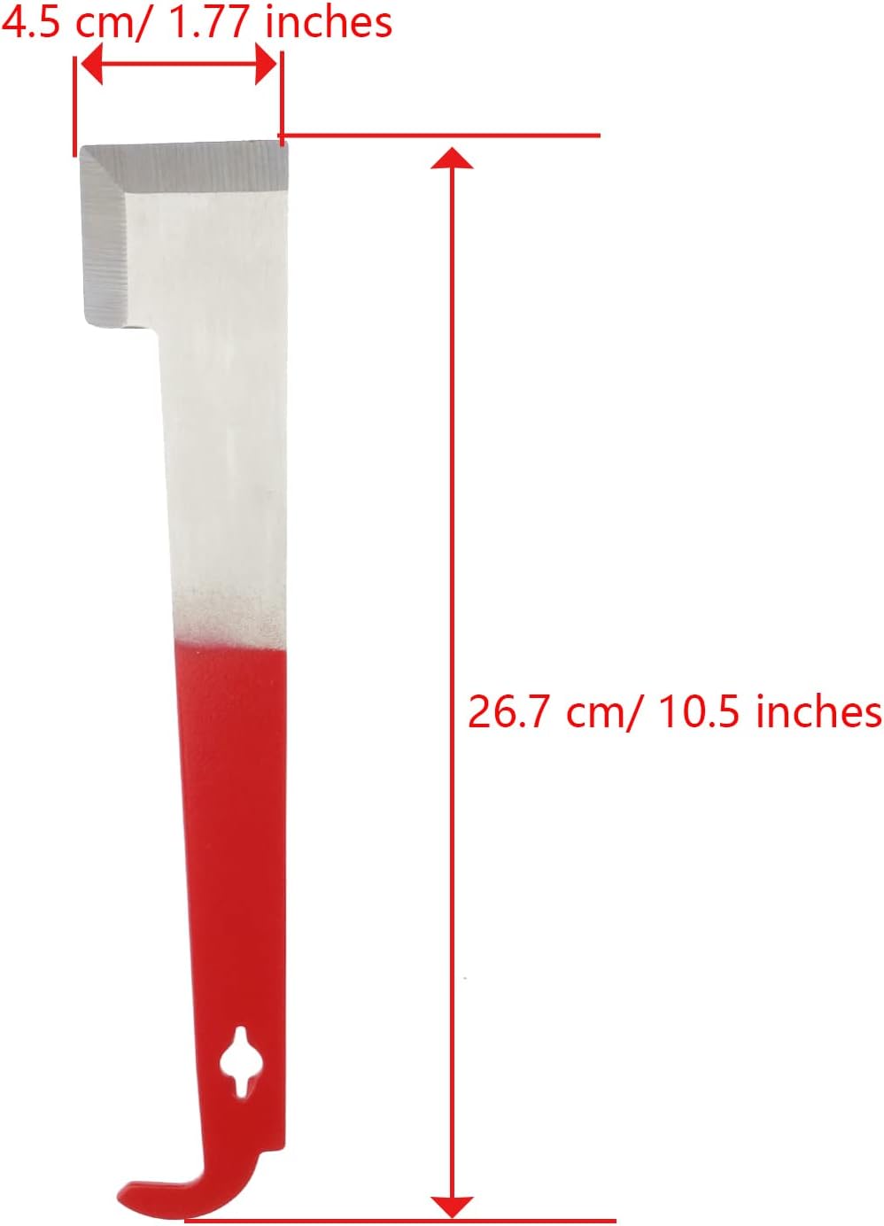 5 Pack Steel Beekeeping Hive Tool J Hook Scraper Bee Frame Lifter and Equipment for Beekeepers - Image 2