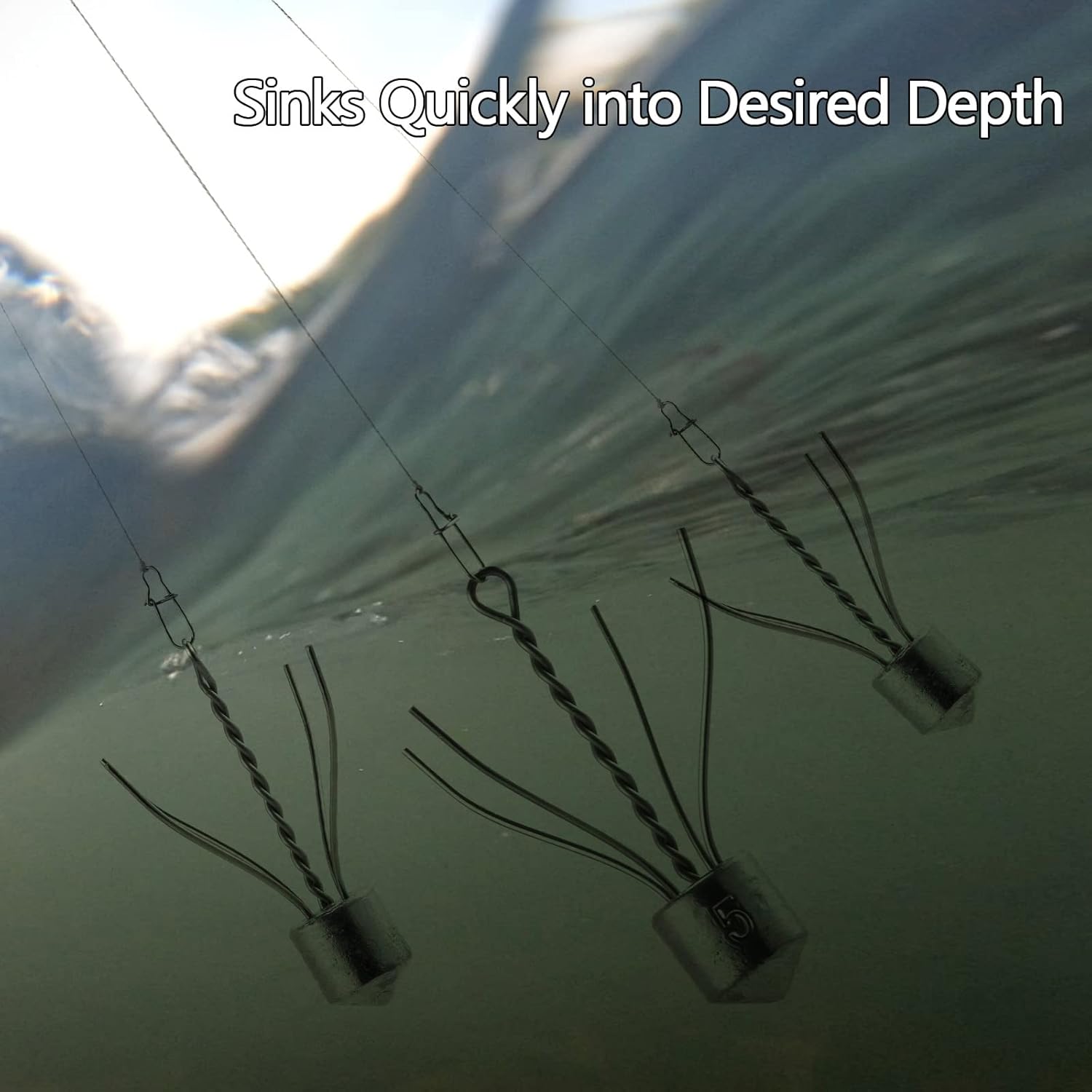 5 Pack Spider Surf Fishing Weight Sputnik Sinker 1oz-8oz Saltwater Beach Casting Sea Bottom Holder - 4oz-5 - Image 6