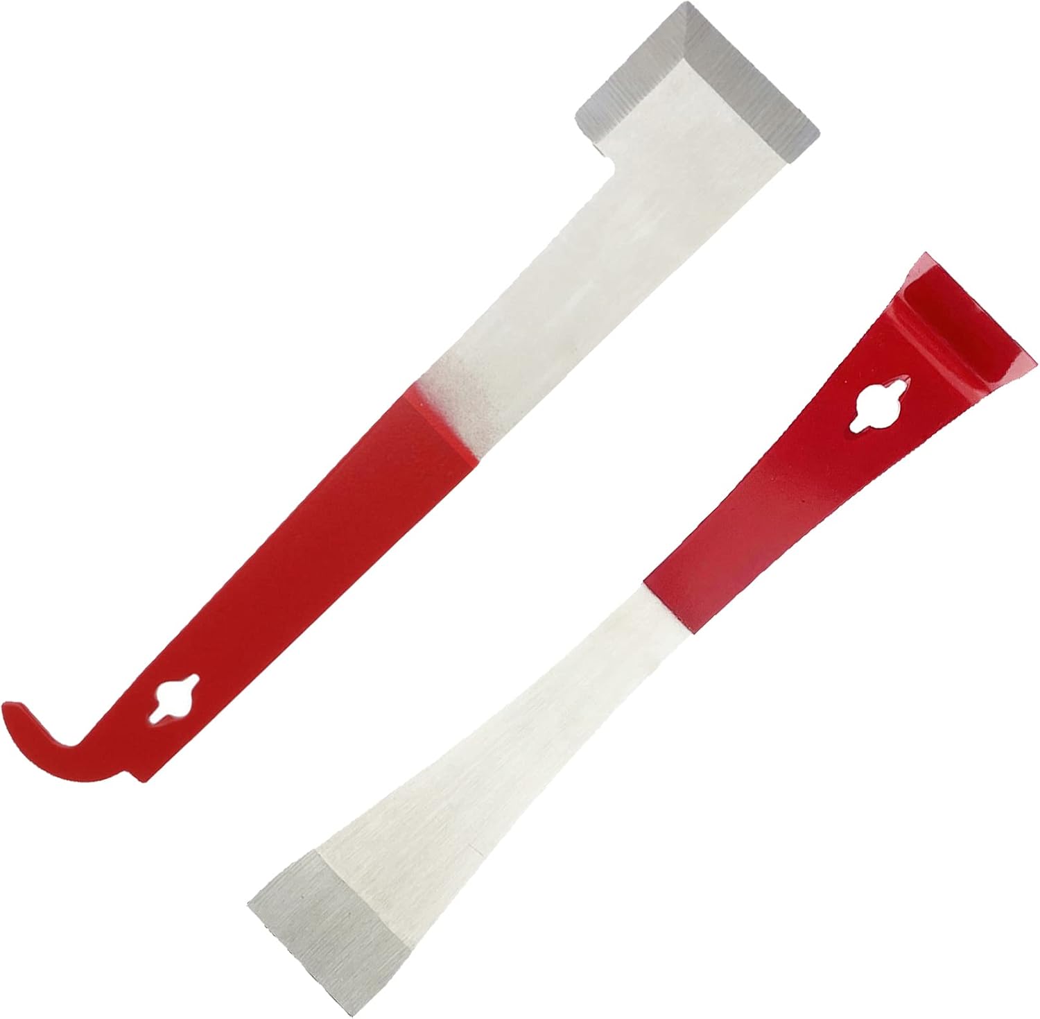 2 Pack Steel Beekeeping Hive Tool Scraper Bee Frame Lifter and Equipment for Beekeepers, Types - Image 1