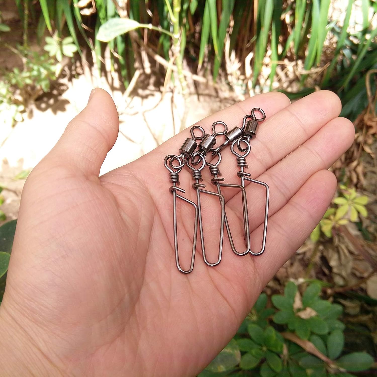 30 Pack Barrel Snap Swivels, Swivels Fishing Tackle Crane Rolling Coast Lock Lure Leader Line Connector Fresh&Saltwater - #4/0-198LB-30 - Image 8