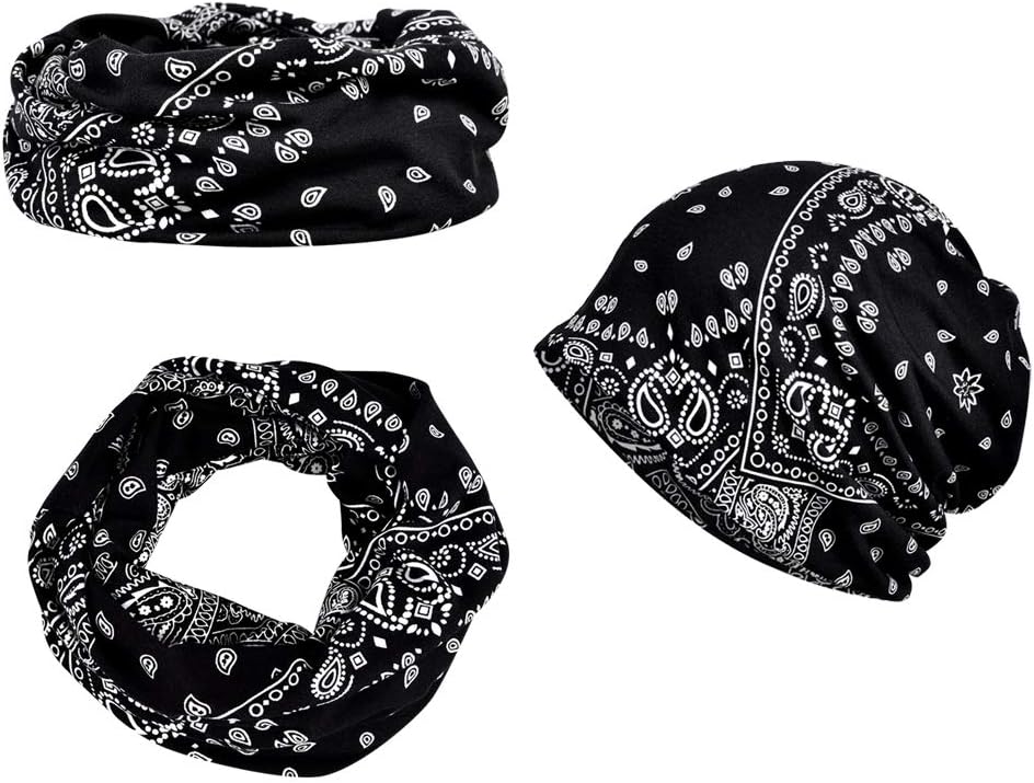 4 PCS Women Baggy Slouchy Beanie Chemo Hat Cap Snood Cancer Headwear Multicolor One Size - Image 3