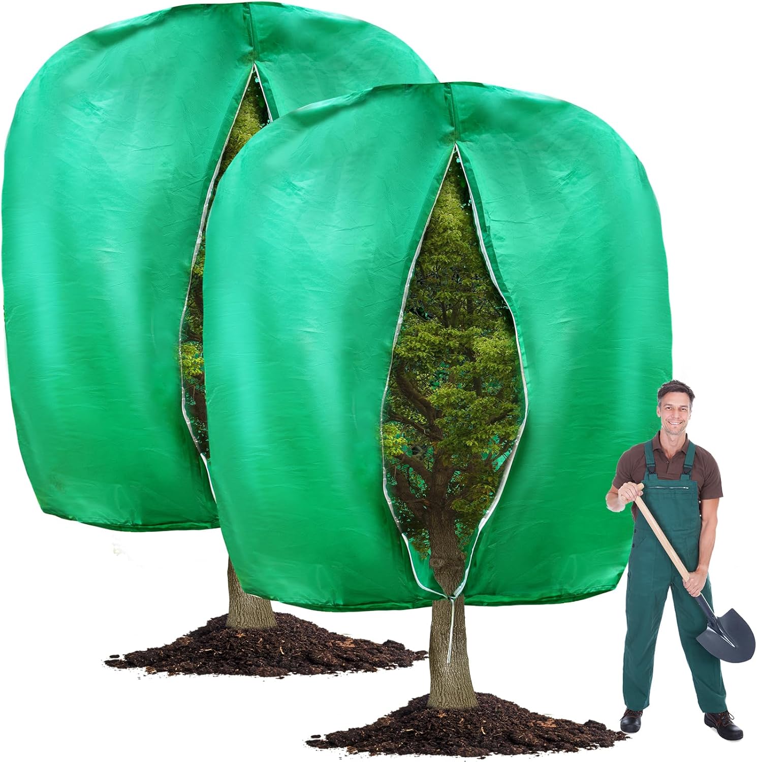 2pcs Huge Plant Covers Freeze Protection, 95