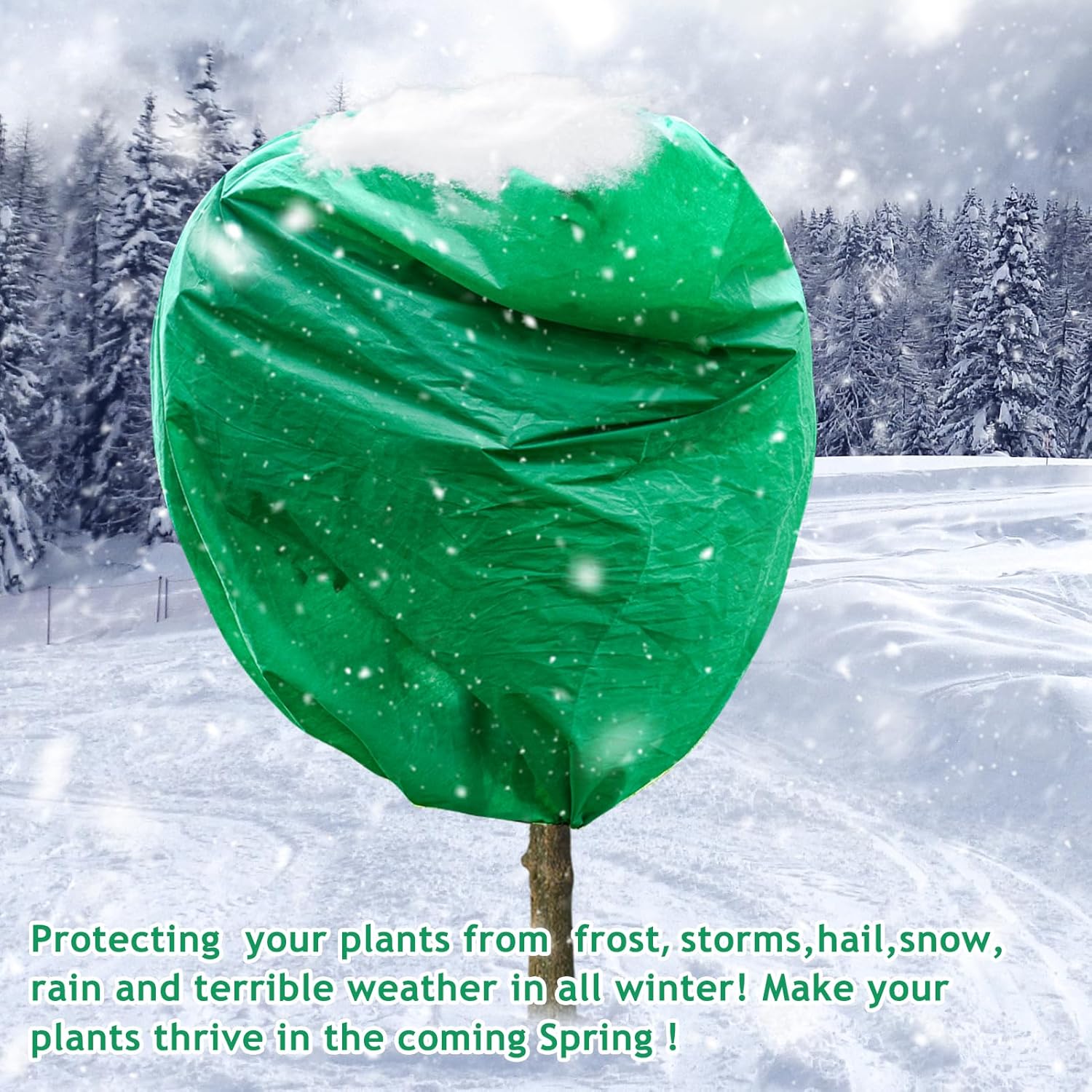 2pcs Huge Plant Covers Freeze Protection, 95