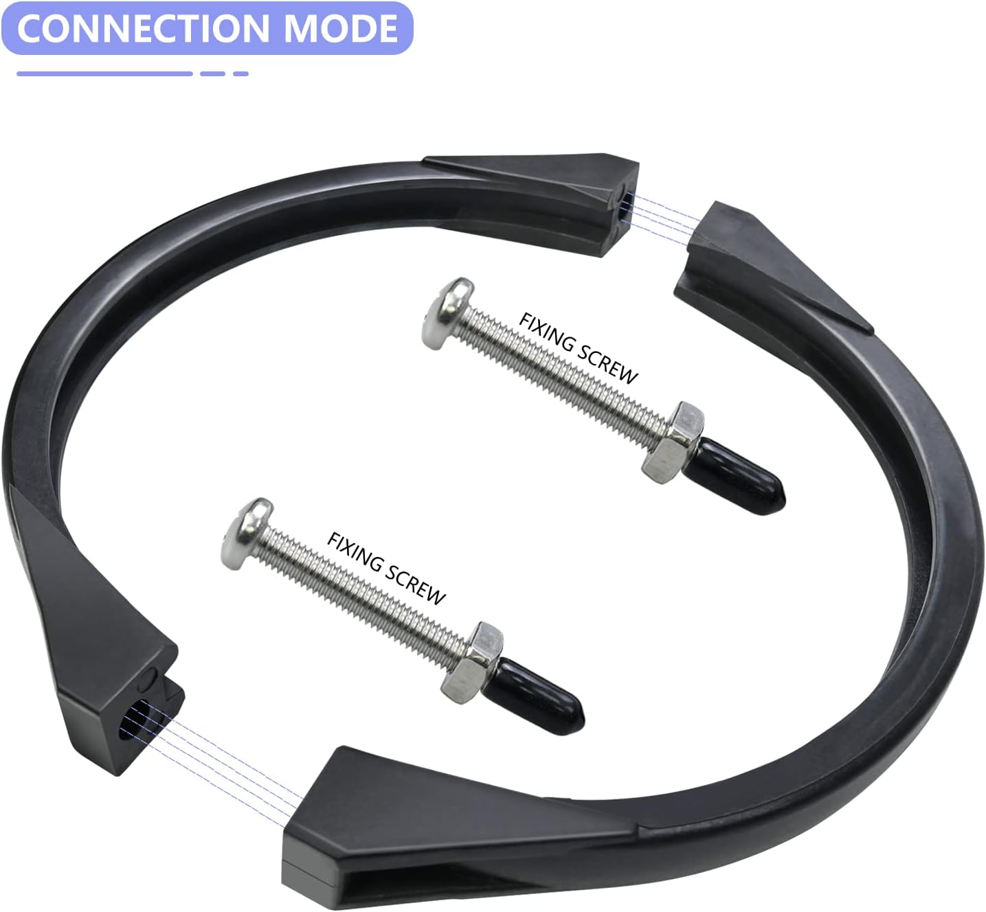 GMX600NM Noryl Flange Valve Clamp 8 to 8.5 inch,Compatible with Hayward S144T Pro Series Above Ground In Pool Sand Filter,For models S164T S166T S180T S210T S210S S220T S220T2 S230T S244T - - Image 5