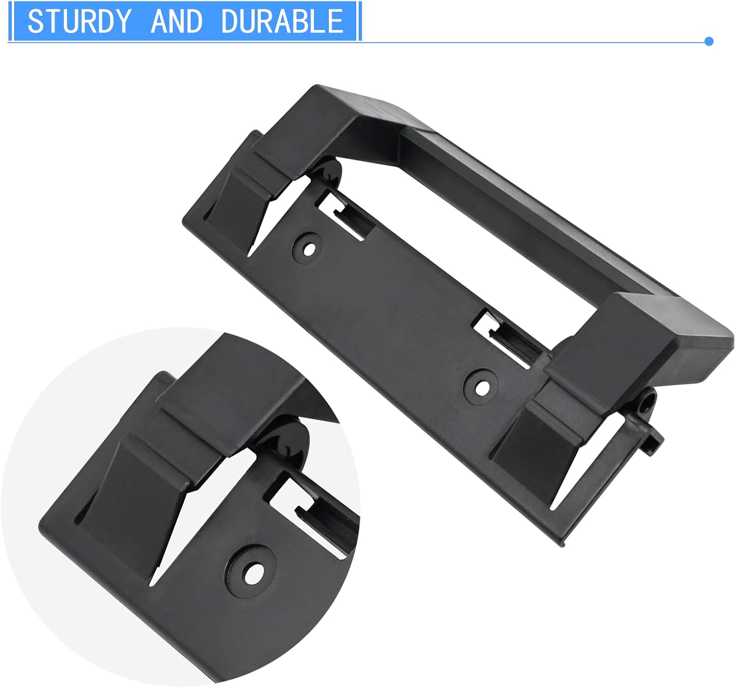 2 Pack 3316882900 RV Refrigerator Door Handle Holder Grip Black Hardware, Fit for 3316882.900 S,Std Dr Combo-6/8 Amii DM2672, DM2682, DM2872, DM2882 Refrigerators with Airing Cards - - Image 6