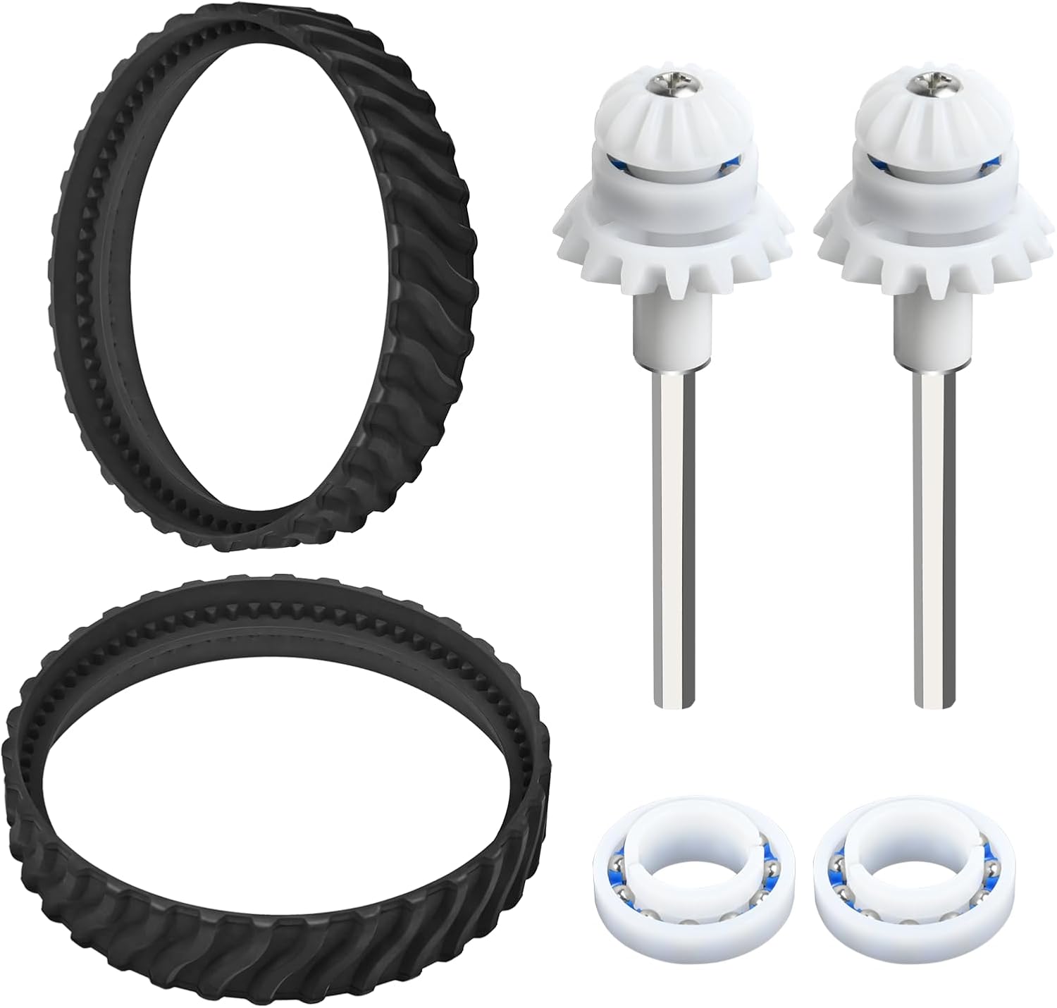 R0796200 Tune Up Kit Compatible with Zodiac Baracuda MX8 MX8EL MX6 Elite Cleaner, Pool Cleaner Move Repair Replacement Parts Tire Tracks, Drive Shafts, Bearing Assembly- R0526100 R0525100 R0527000 - - Image 1