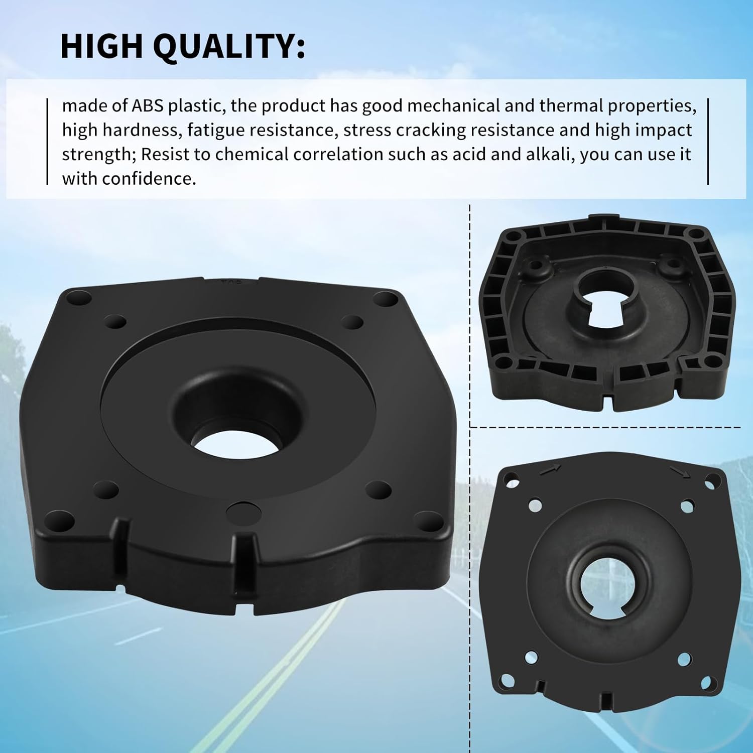 SPX1600F5 Motor Mounting Plate Compatible with Hayward Super Pumps,Replacement Part Fit for SP1600X,SP2600X Series - - Image 6