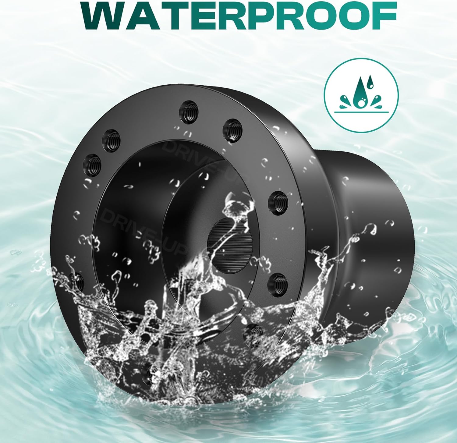 Golf Cart Steering Wheel Adapter, EZGO Adapter for TXT and RXV Models-Black - - Image 4