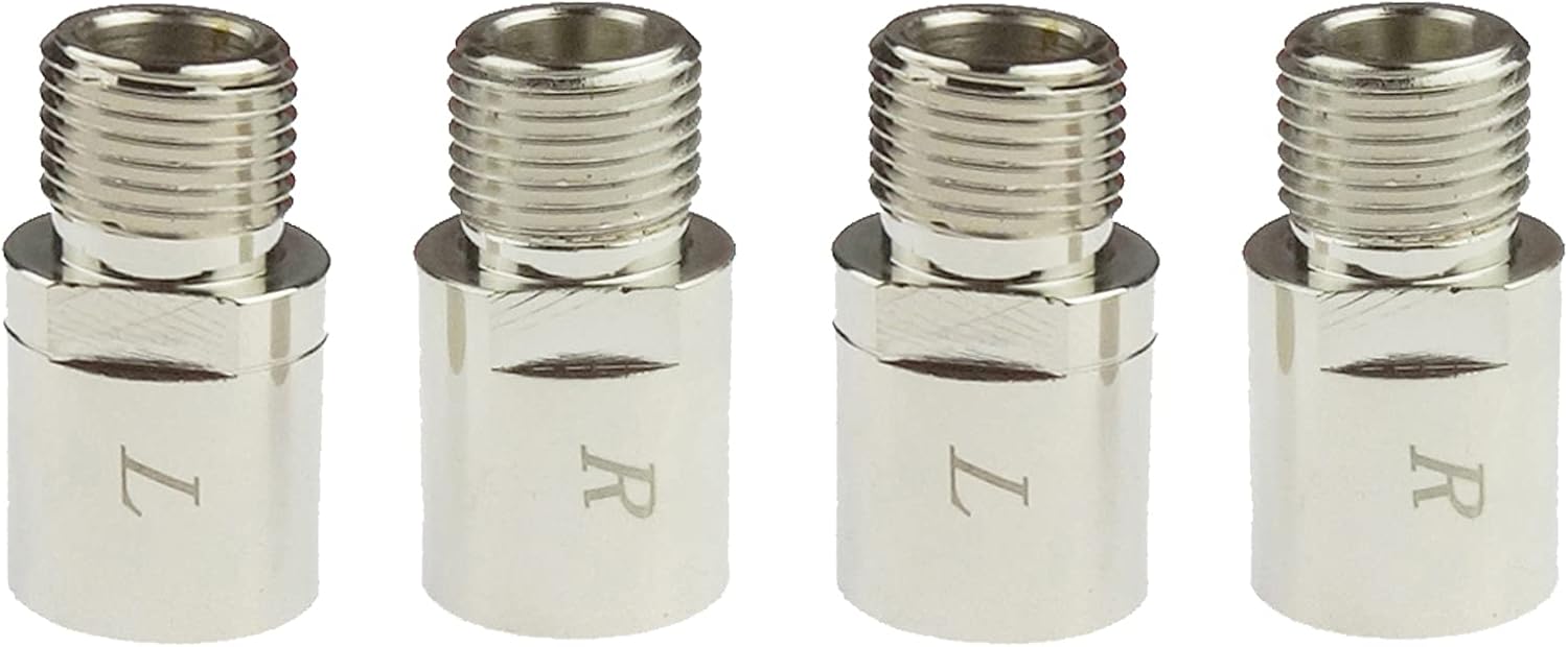 Bike Pedal Extenders, Fit 9/16 inch Spindle Pedals Bike, Extend by 20mm/0.79inch - Image 1