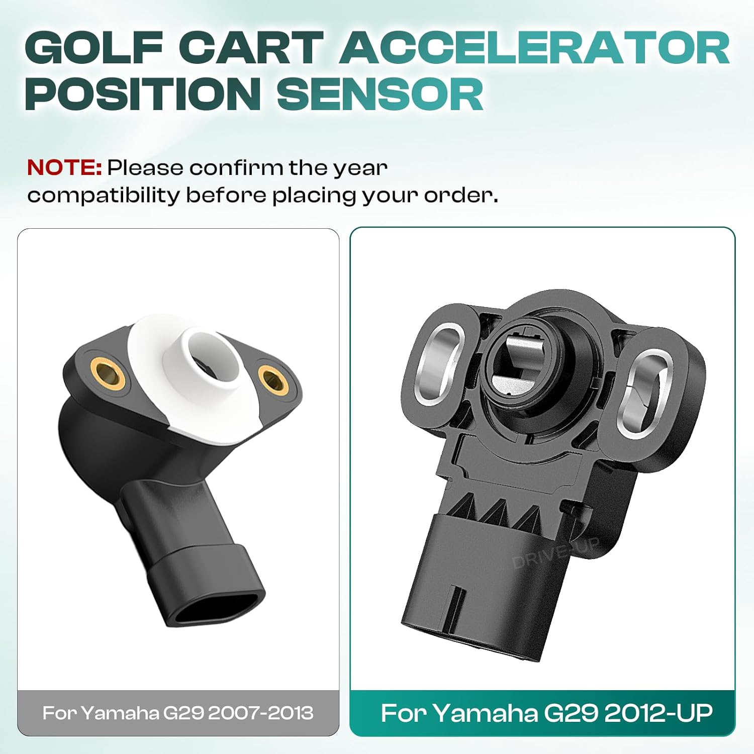 Golf Cart Throttle Sensor for Yamaha G29 Electric 2012-Up Models Drive 2 and 3 OEM JW9-H5885-00-00 - - Image 3