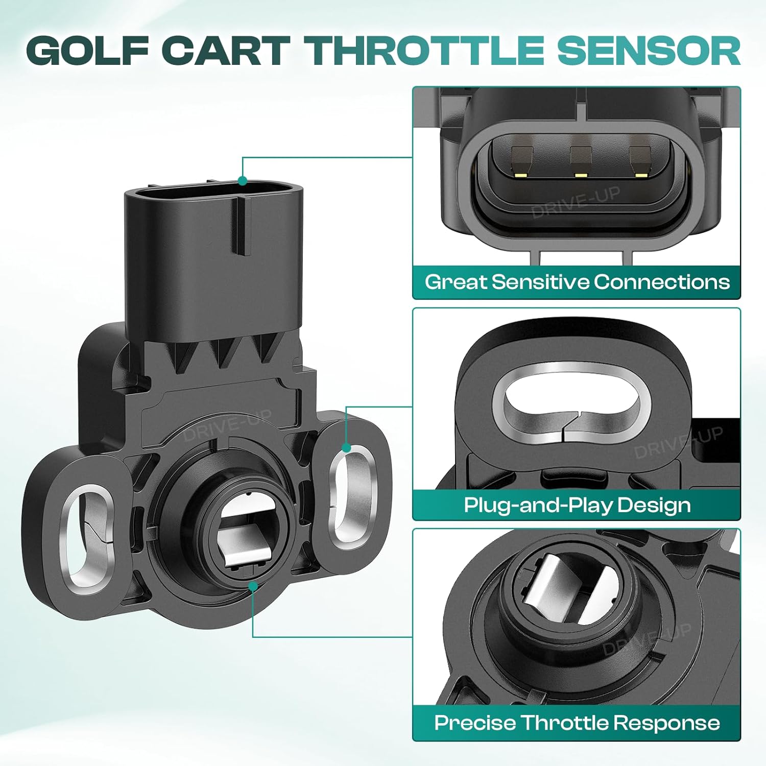 Golf Cart Throttle Sensor for Yamaha G29 Electric 2012-Up Models Drive 2 and 3 OEM JW9-H5885-00-00 - - Image 5