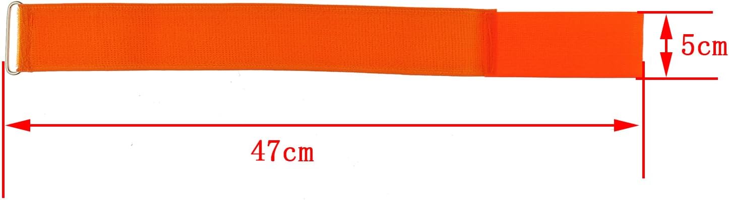 4 Pack 3 Legged Race Bands Colorful Firm Elastic for Outdoor Fun (4) - Image 2