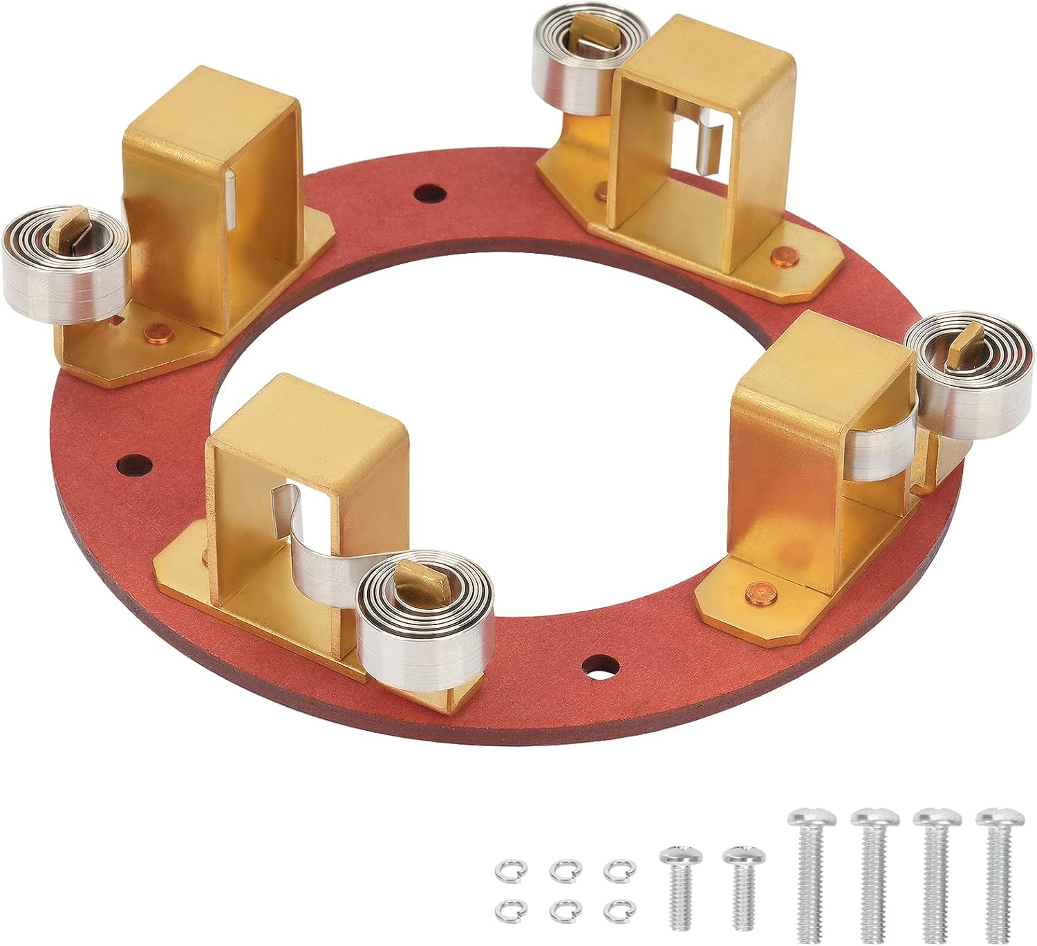 ADC Motor Brush Plate Assembly with Springs, Fits Club Car Electric Golf Cart 1021861-01, EZGO 73120-G15 - - Image 1
