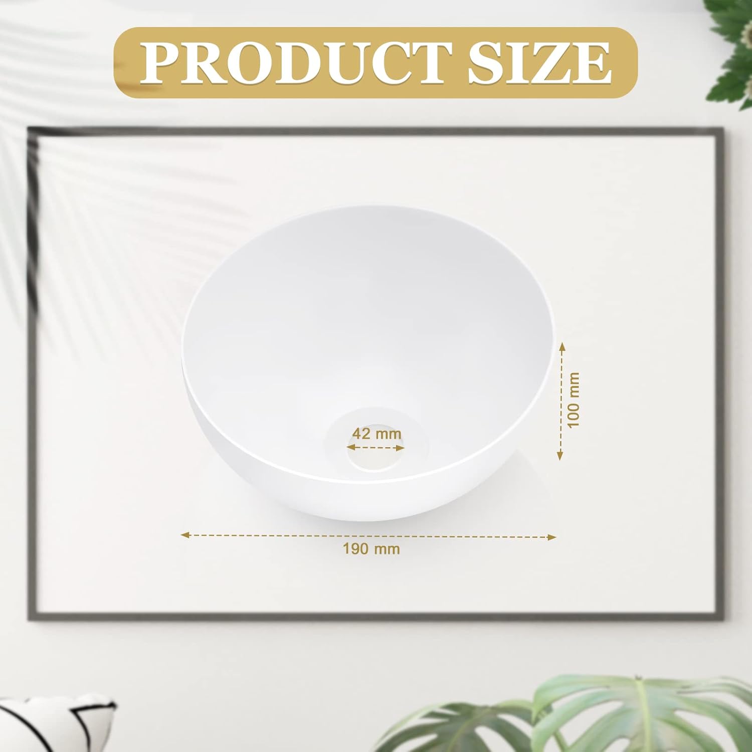 4 Packs Floor Lamp Shade 10 Inch Plastic Bowl Replacement White Lamps Shades Cover for Living Room Bedroom Upright - - Image 2