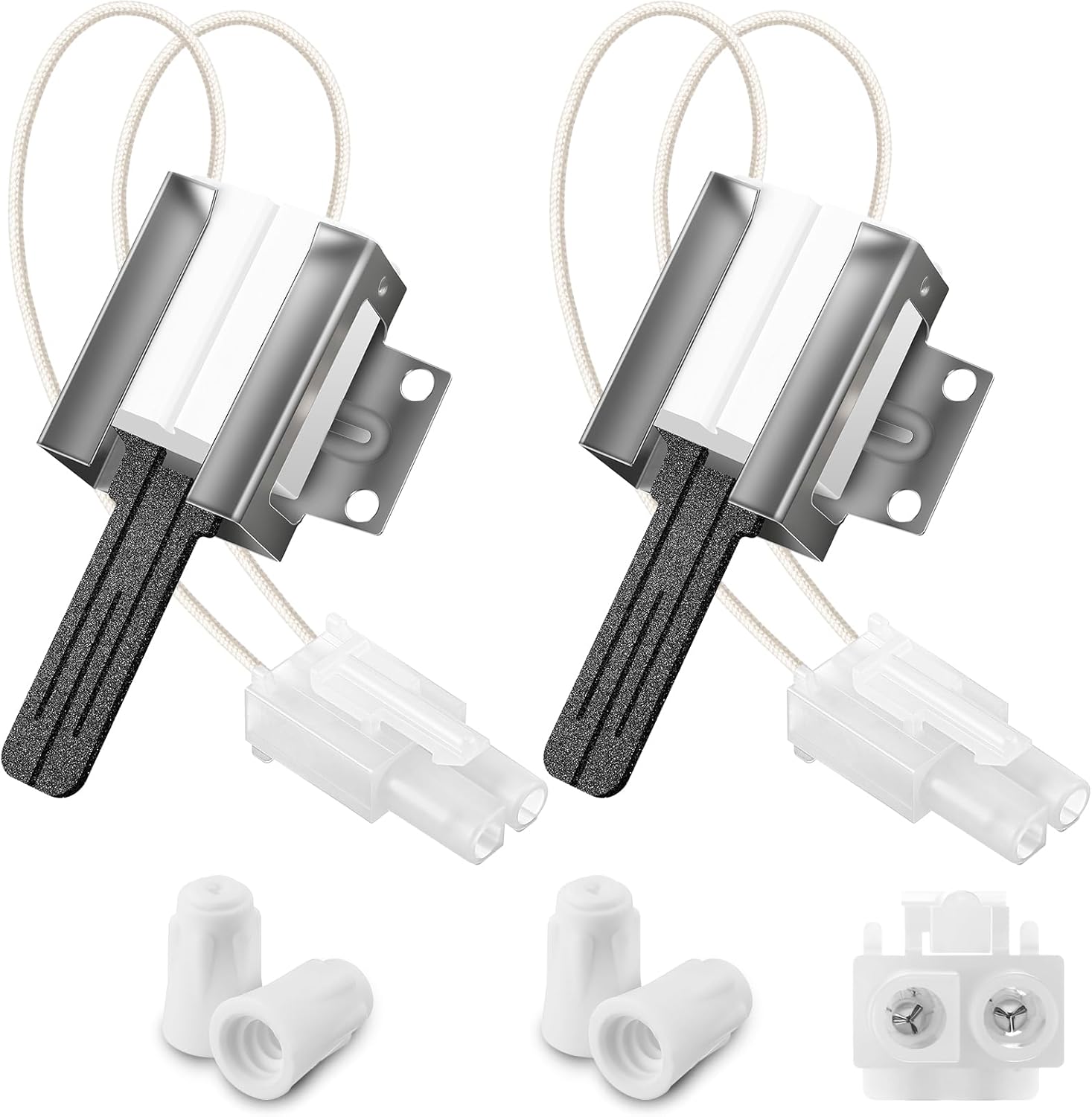 2 Pack Gas Range Oven Igniter, Compatible with Frigidaire Crosley Tappan 316489400 316489403 316428500 IG94 AP3963540 316428501 5304462661 PS1528534 1197384 7316489400 IG9400 - - Image 1