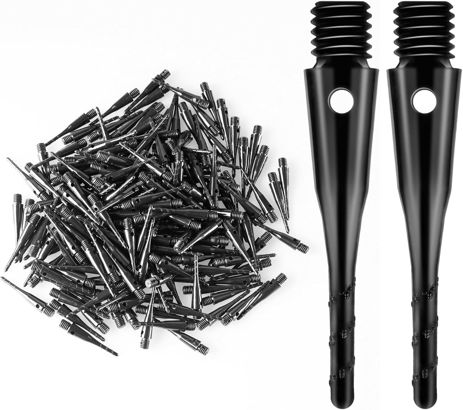 Darts Soft Tip,2BA Thread Tip Dart Point 200 Pack, Plastic Points, Sets, Accessory - - Image 1