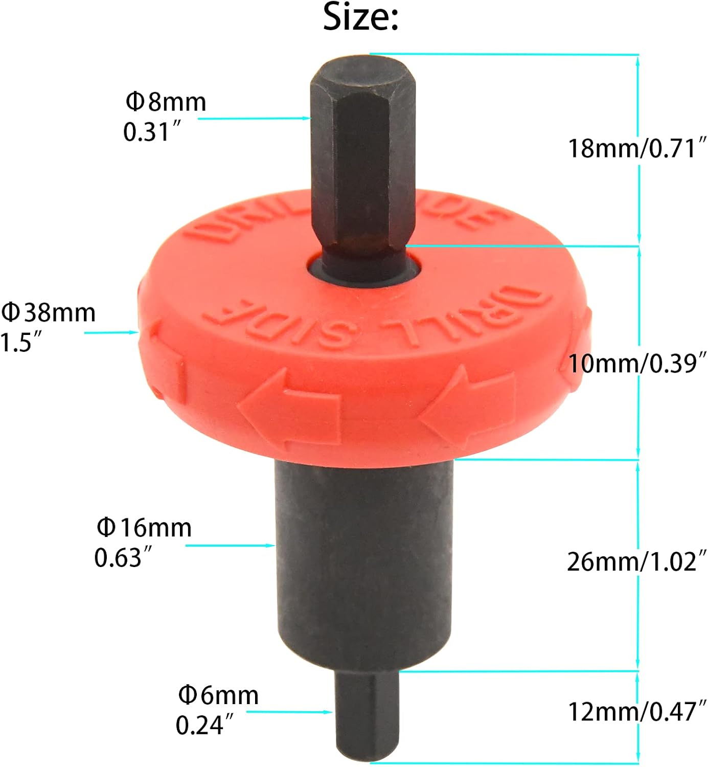 Electric Engine Drill Bit Adapter,Compatible with All Start Capable Handheld Power Equipment Including String Trimmers,Leaf Blowers,Cultivators - - Image 3