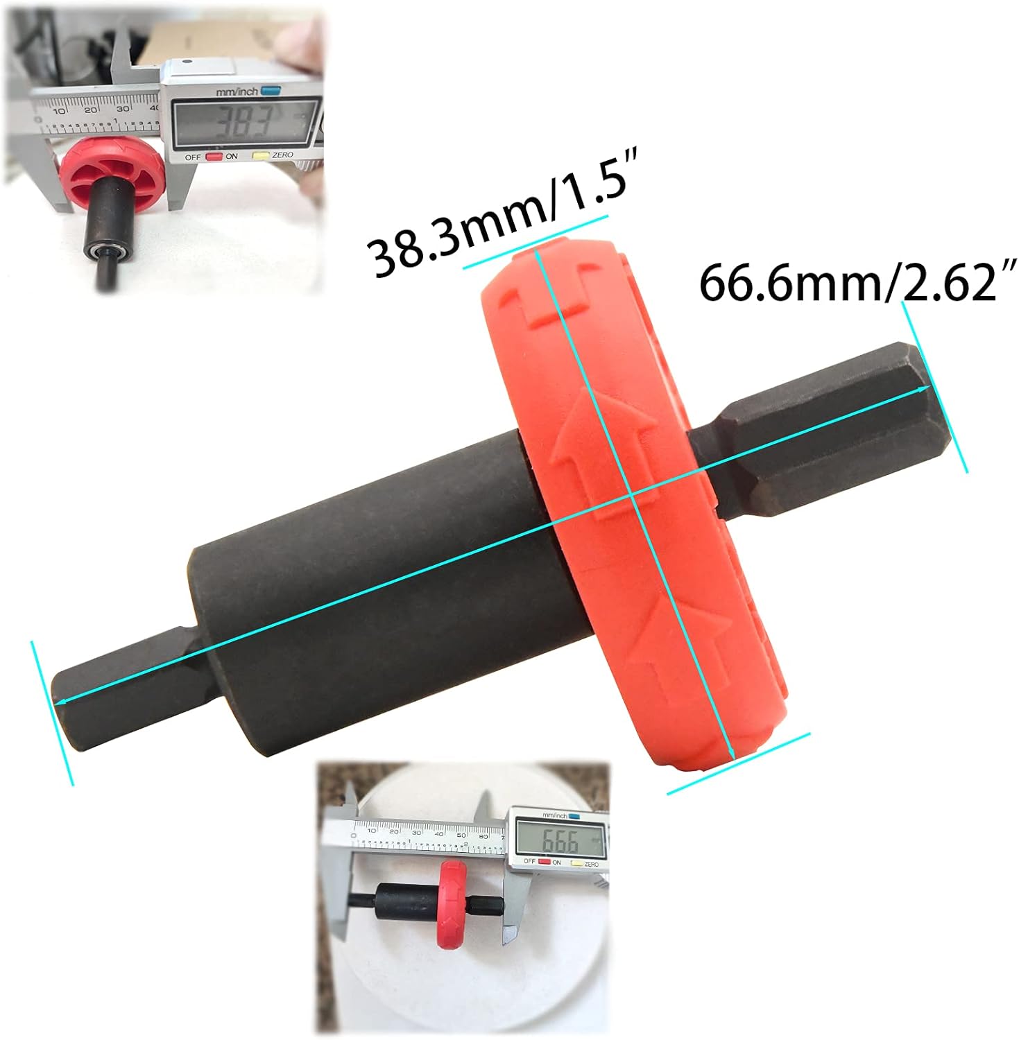 Electric Engine Drill Bit Adapter,Compatible with All Start Capable Handheld Power Equipment Including String Trimmers,Leaf Blowers,Cultivators - - Image 4