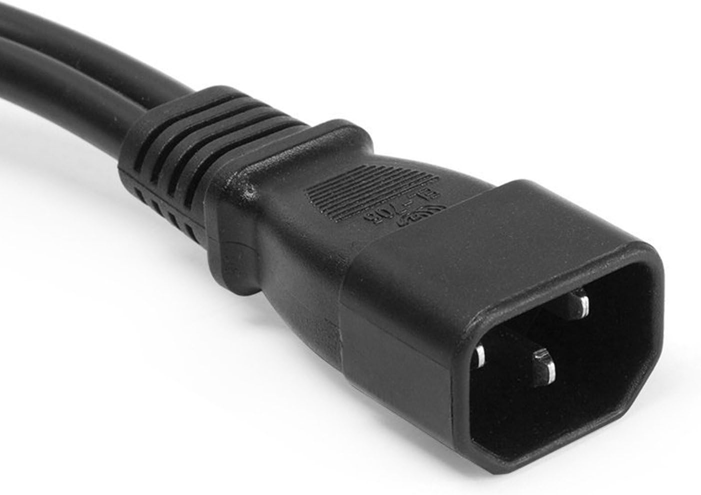 UPS Server Y Splitter C14 to 2 x C13 Power Extension Cable - Image 4
