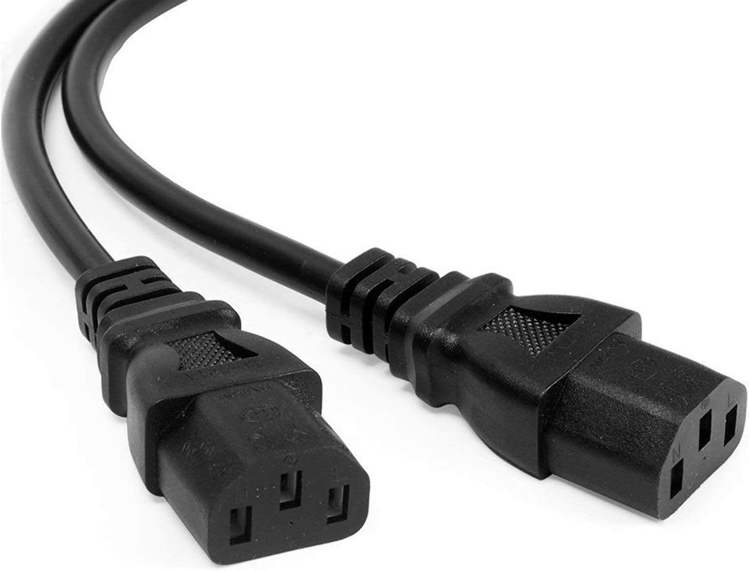 UPS Server Y Splitter C14 to 2 x C13 Power Extension Cable - Image 6