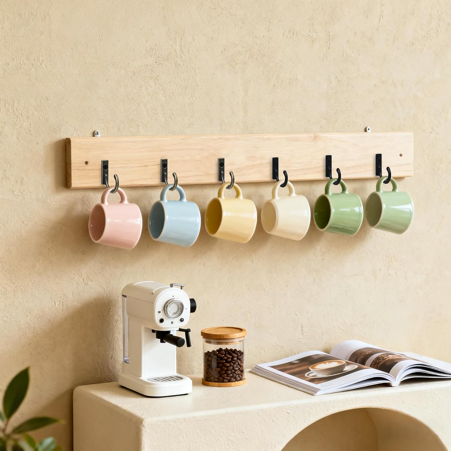 40 Pieces Key Hooks Jewelry Small Hook Wall Mounted Single for Hanging Clothes Hat Kitchen Bathroom Towel Farmhouse Retro Craft Projects Bronze - Image 5