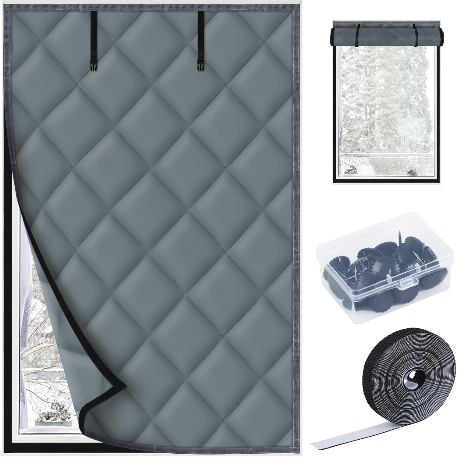 Window Insulation Kit for Winter, 3 Layer 26