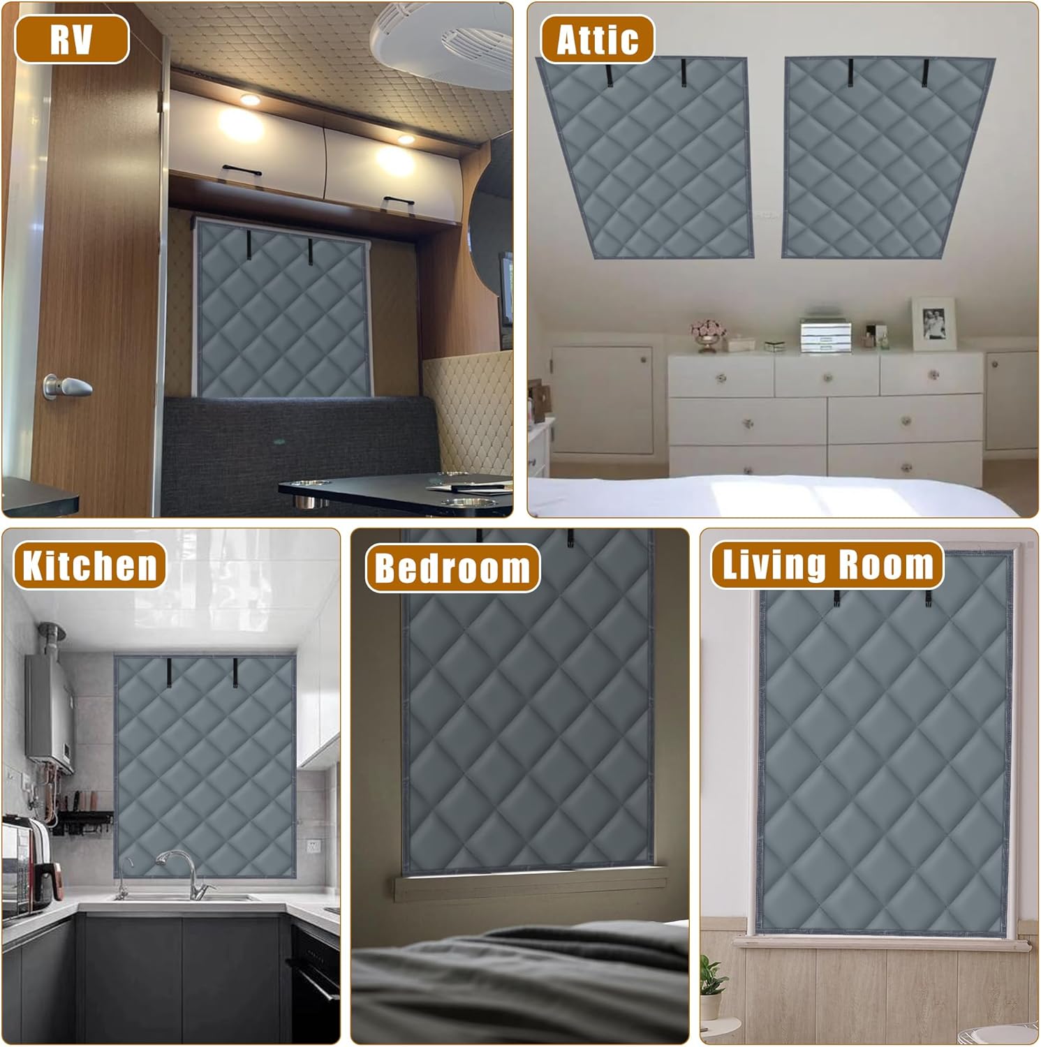 Window Insulation Kit for Winter, 3 Layer 26