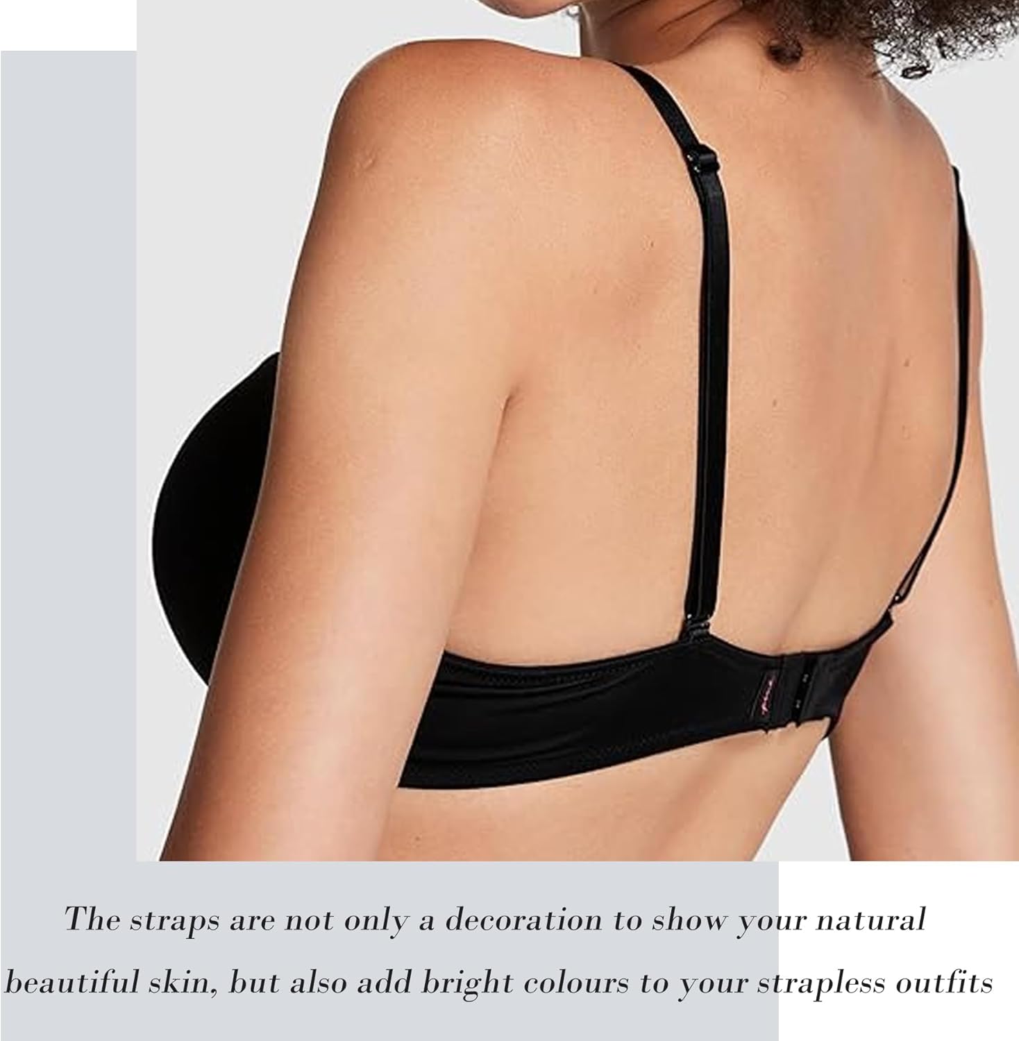 Elastic Adjustable Removable Lingerie Straps 10mm Width Cotton Replacement Sexy Bra Shoulder Strap Apricot+black+white+red - Image 5
