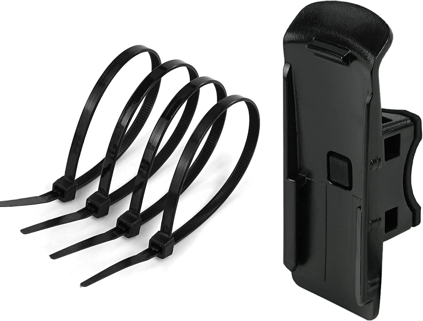 Bicycle/Bike Motor Cart Handlebar Mount Holder Compatible for Garmin eTrex 10 20 20x 30 30x / Touch 25 35 35t GPSMAP 62 62S 62ST 62SC Rino Handheld GPS - Image 1