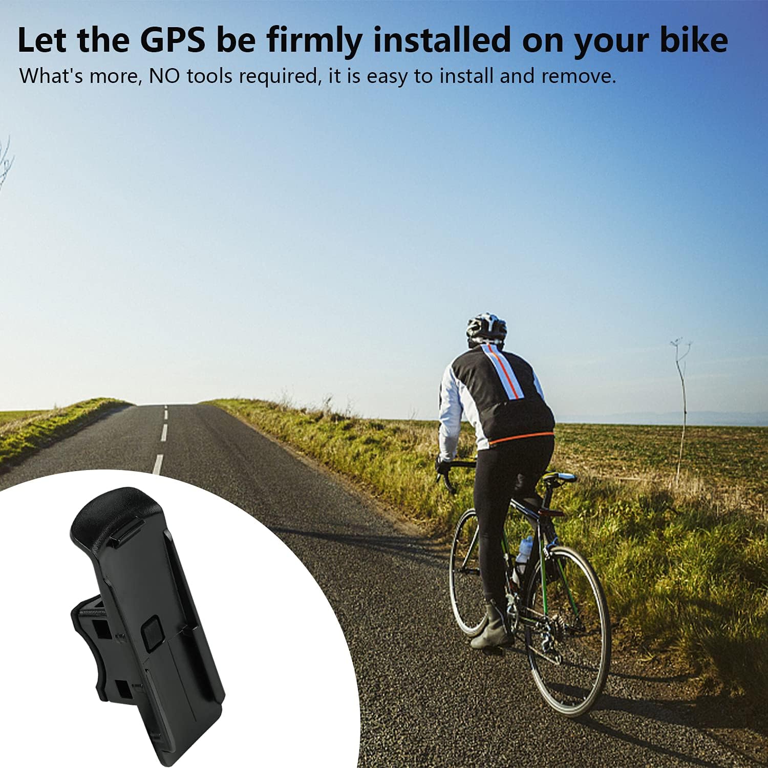 Bicycle/Bike Motor Cart Handlebar Mount Holder Compatible for Garmin eTrex 10 20 20x 30 30x / Touch 25 35 35t GPSMAP 62 62S 62ST 62SC Rino Handheld GPS - Image 5